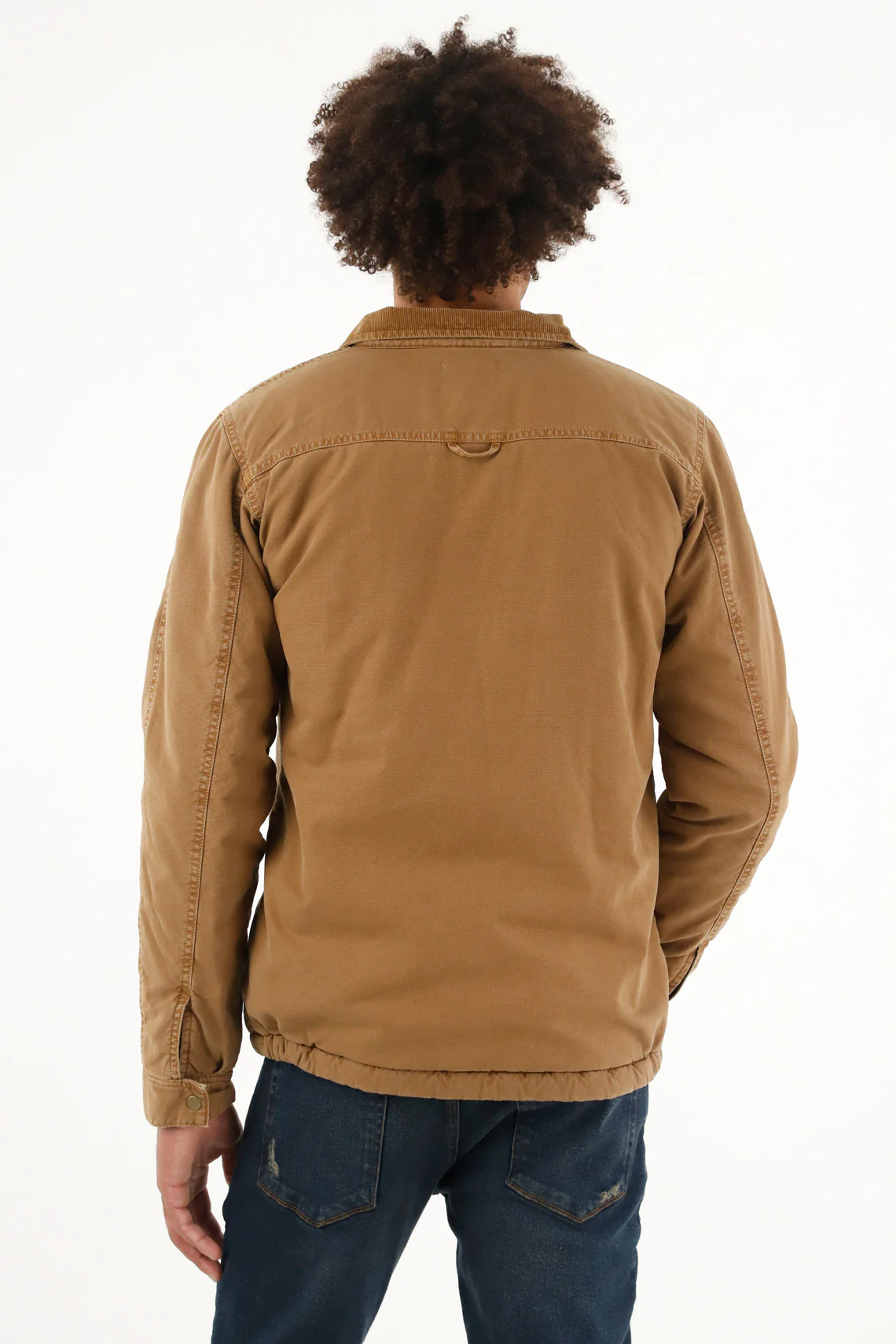 Men's jacket with front pockets - Image 4