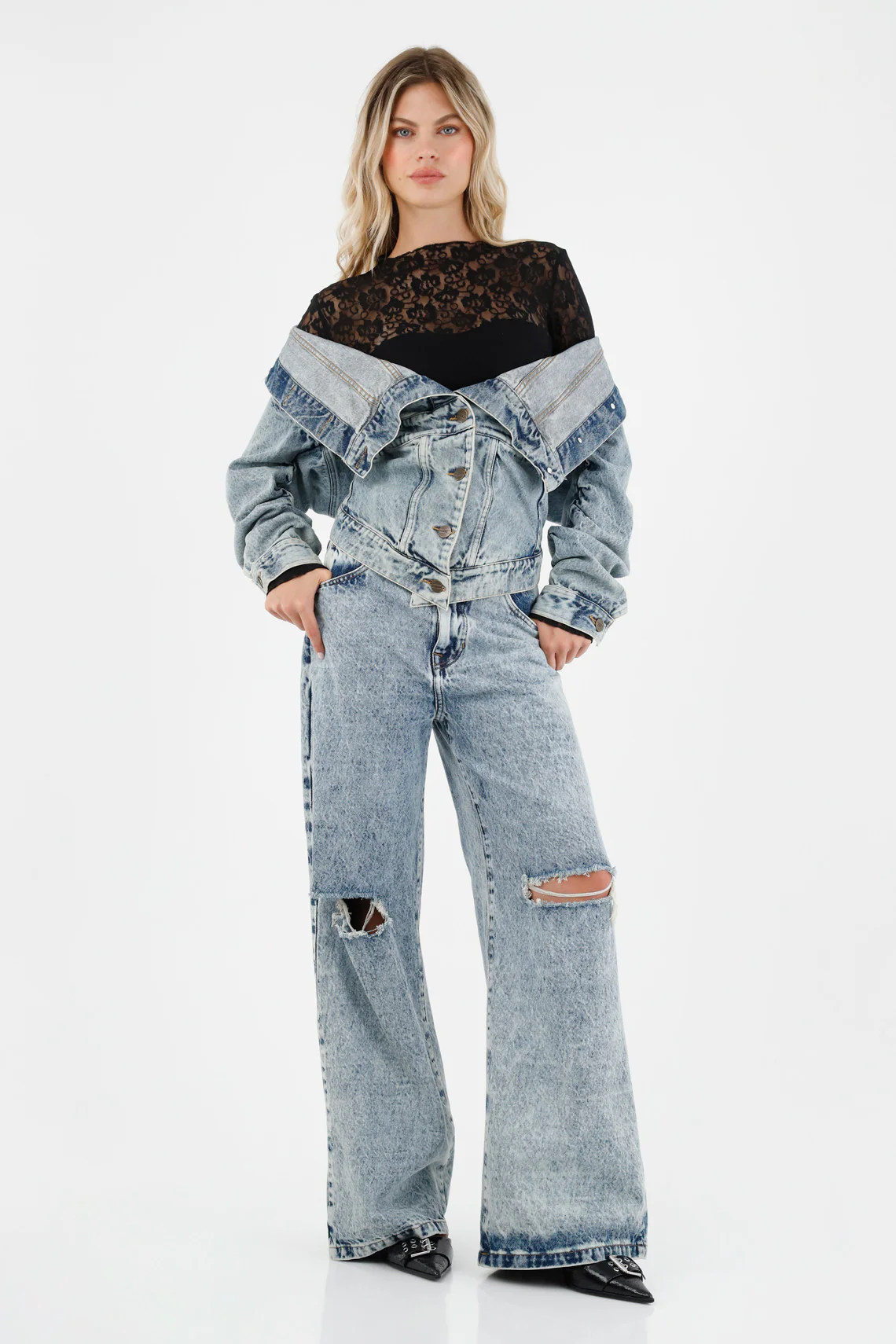 Women's Blue Jacket - Image 2