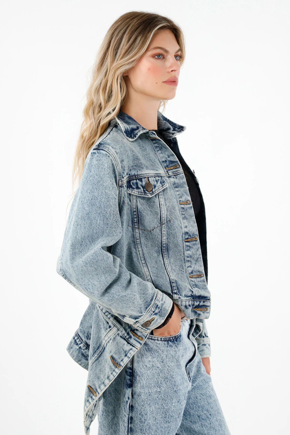 Women's Blue Jacket - Image 3
