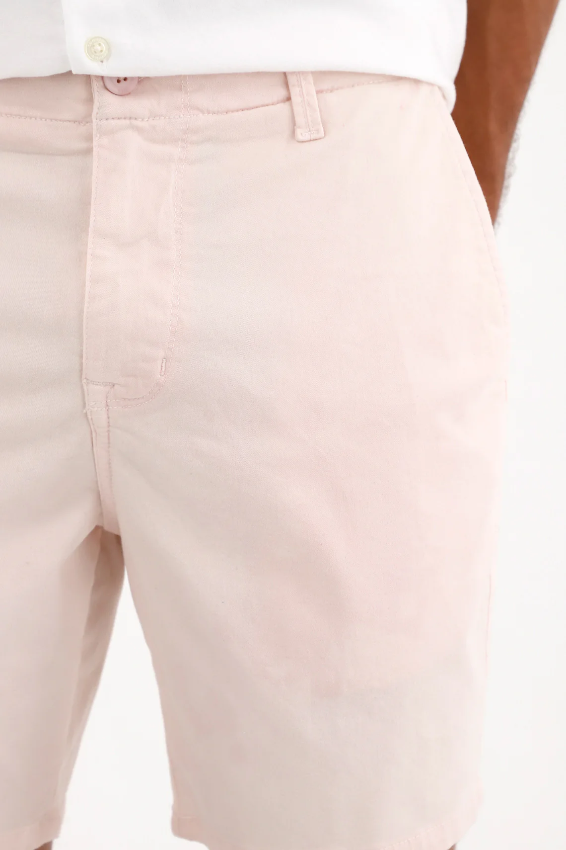 Pink Chino Shorts for Men - Image 3