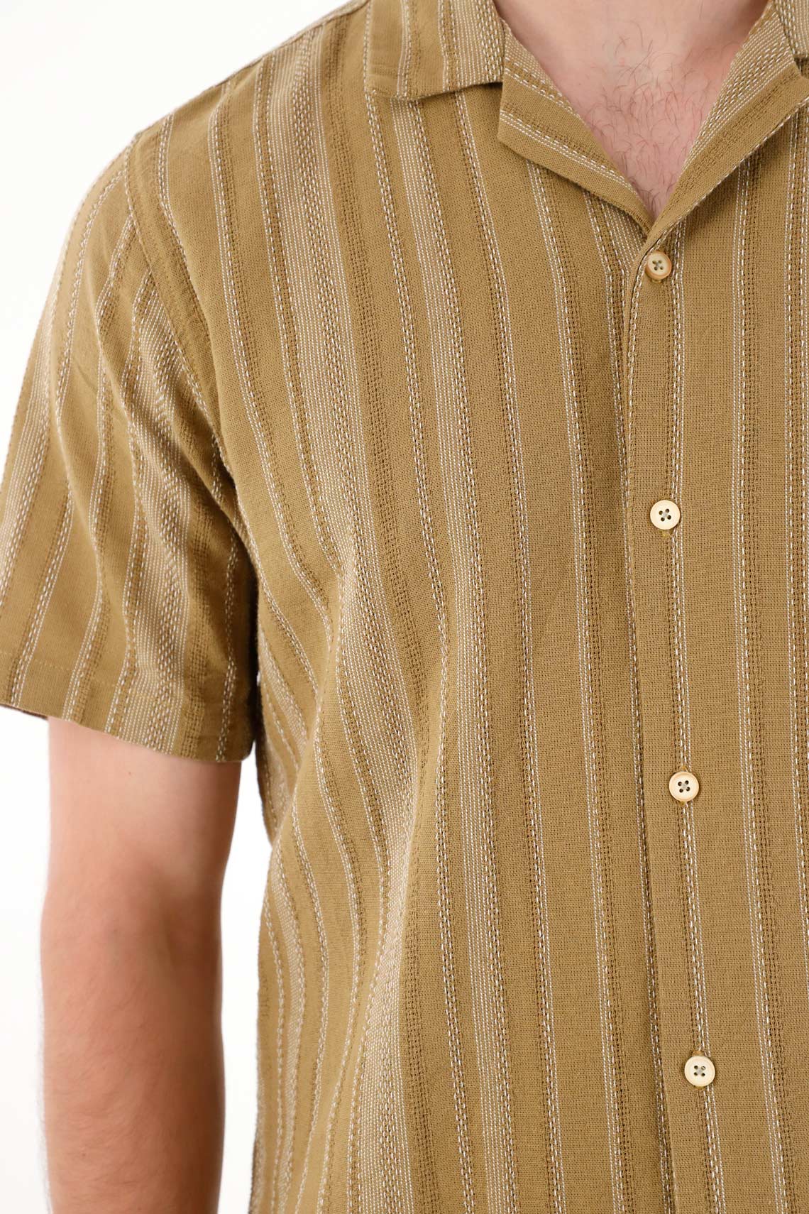 Striped Design Shirt for Men - Image 2