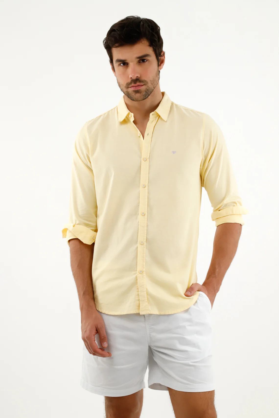 Men's Yellow Long Sleeve Shirt - Image 3