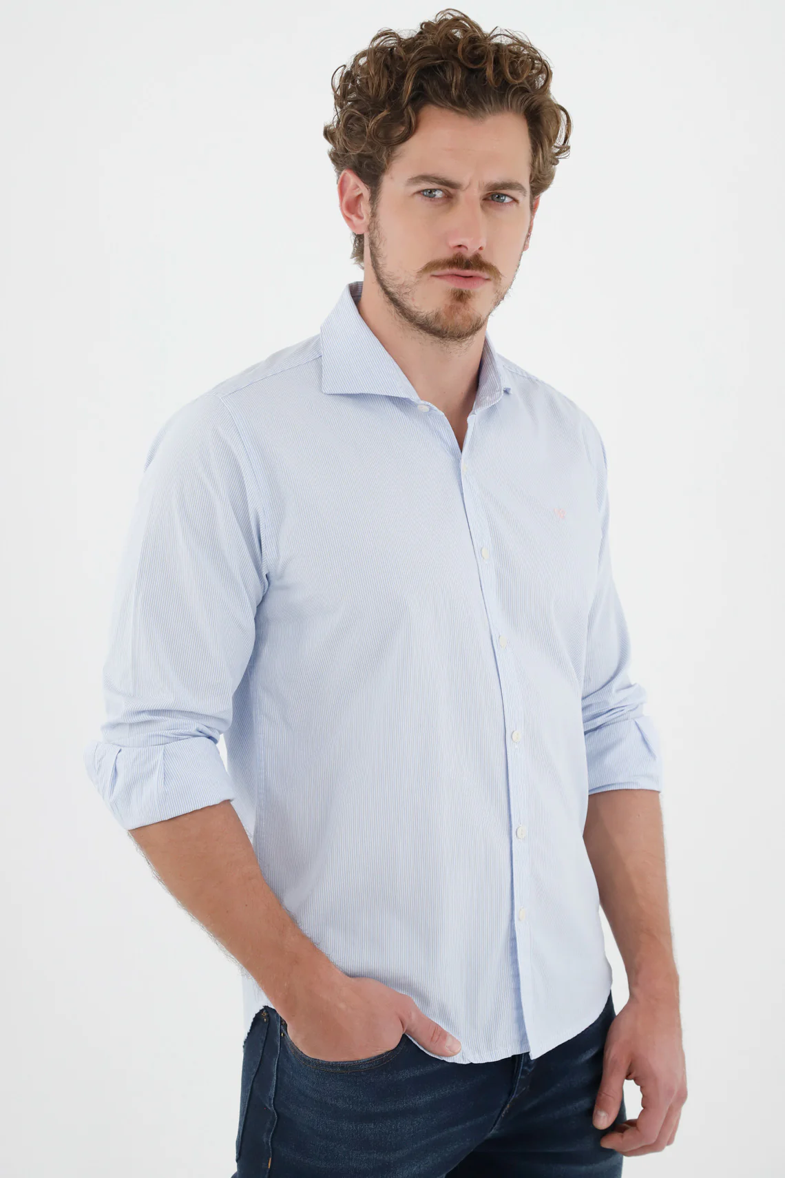 Men's Blue Classic Shirt