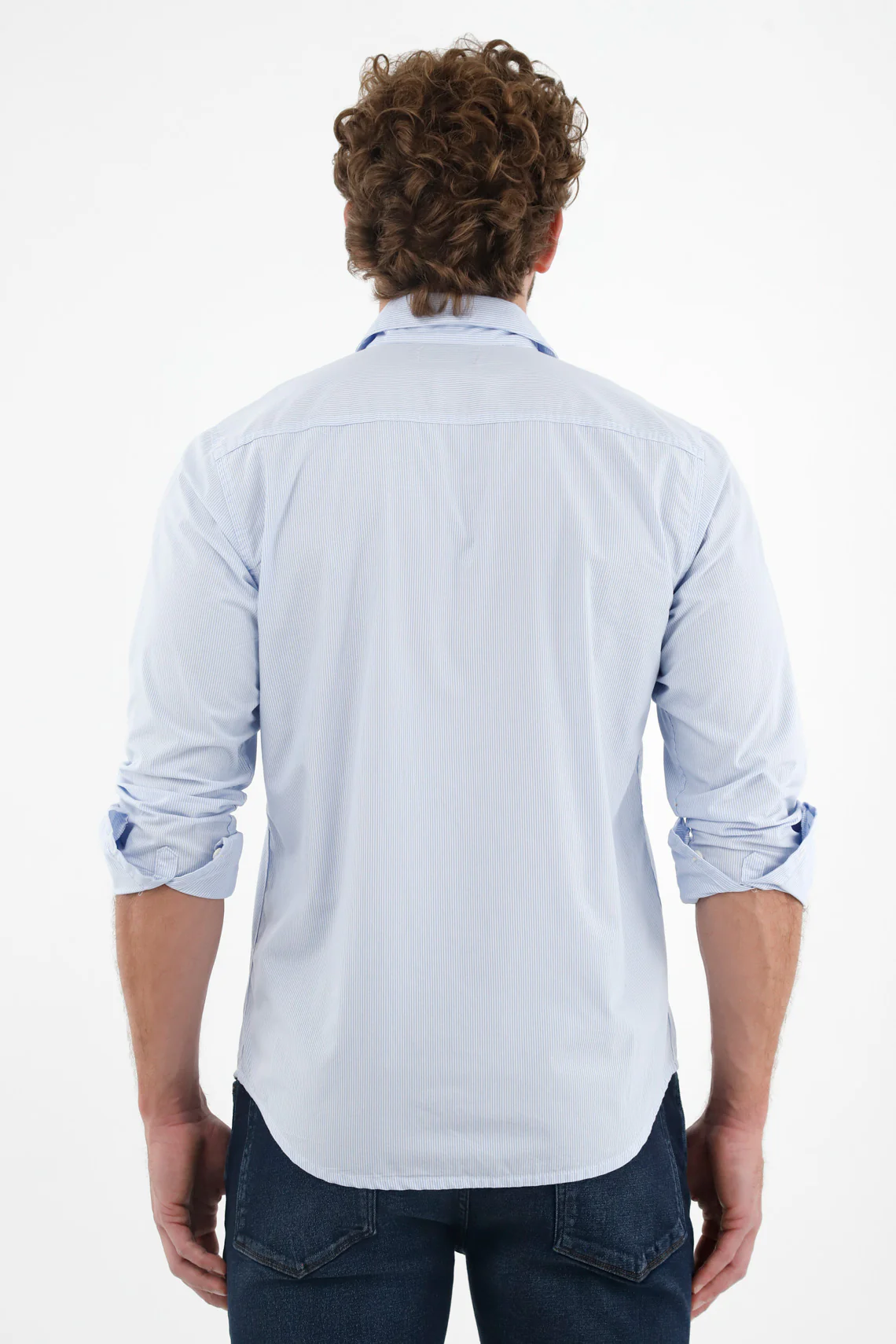 Men's Blue Classic Shirt - Image 4