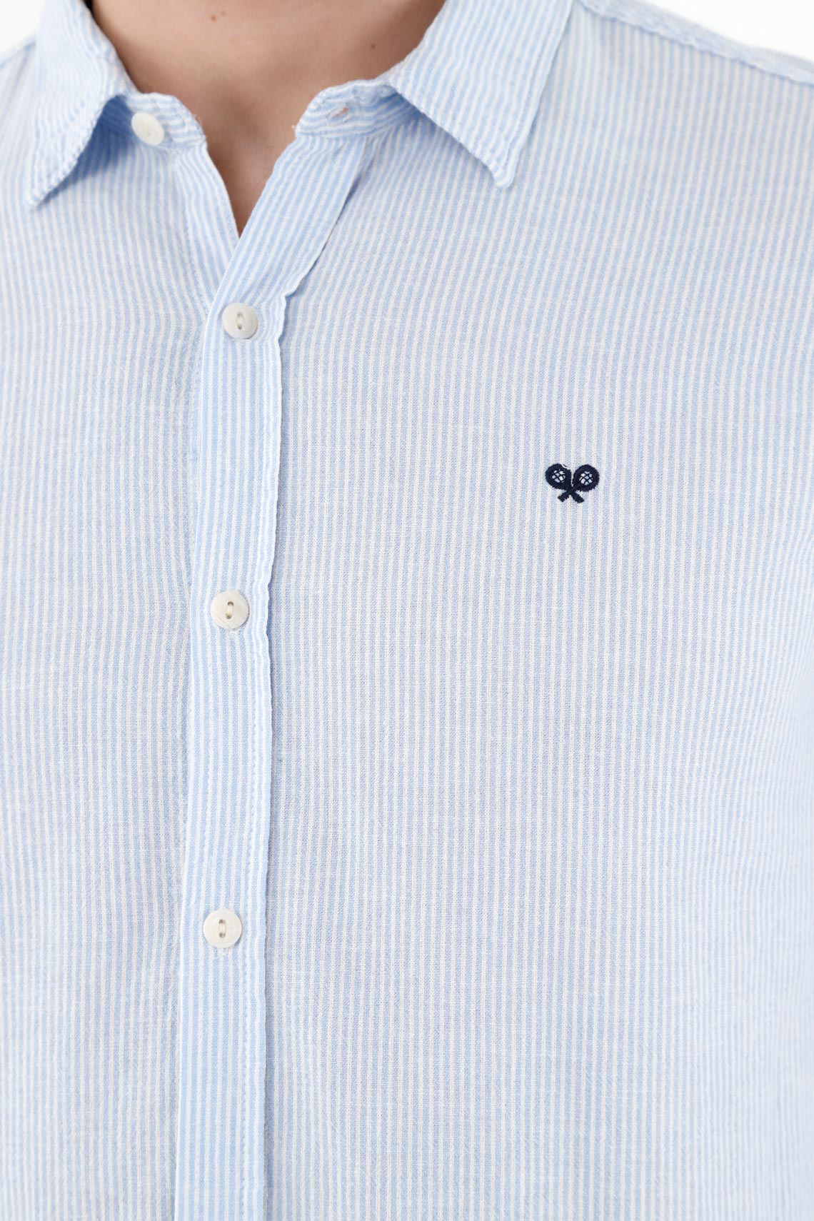 Men's Blue Classic Shirt - Image 3