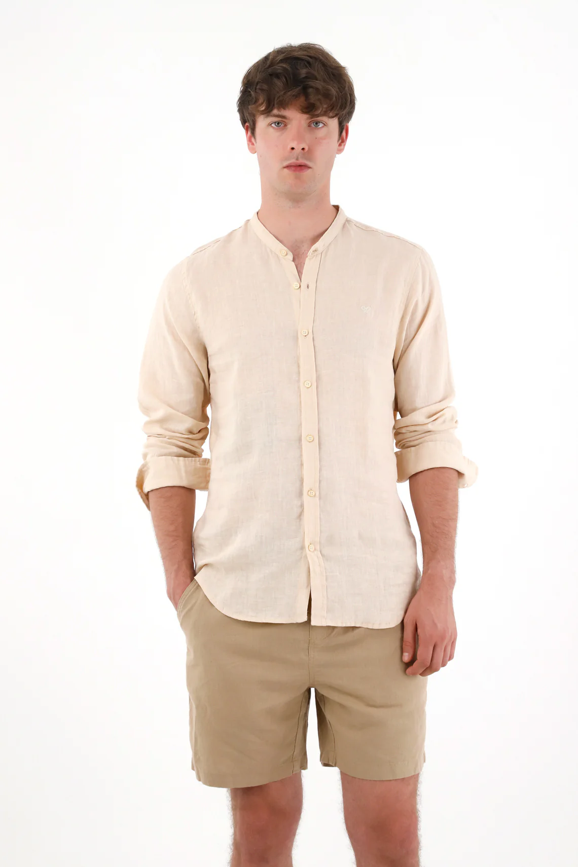 Men's Short Sleeve Striped Shirt - Image 2