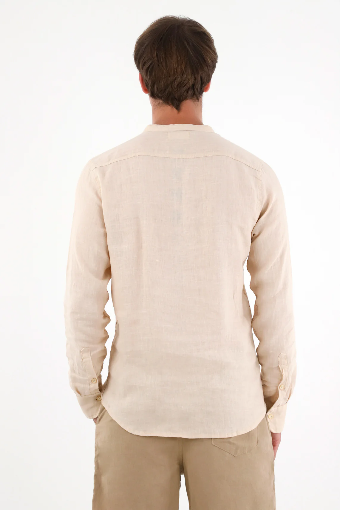 Men's Short Sleeve Striped Shirt - Image 4