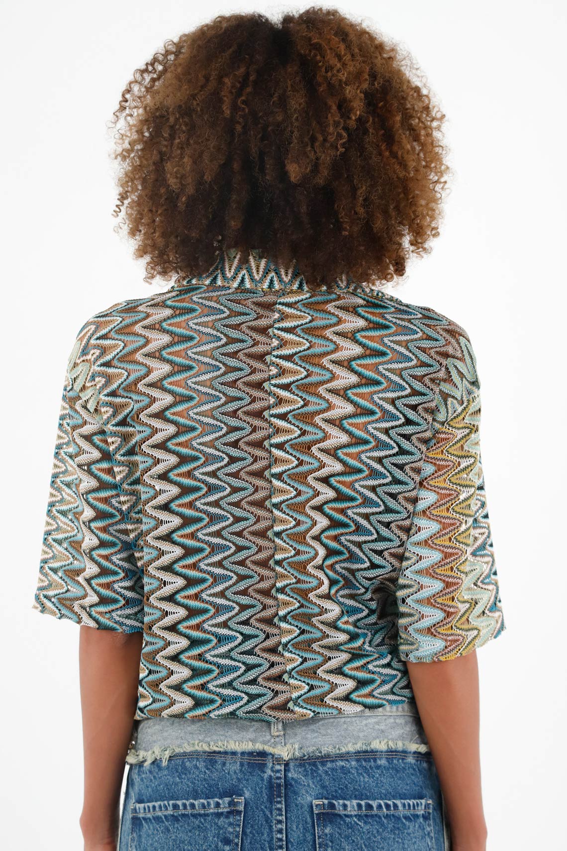 Women's Bowling Style Printed Shirt - Image 4