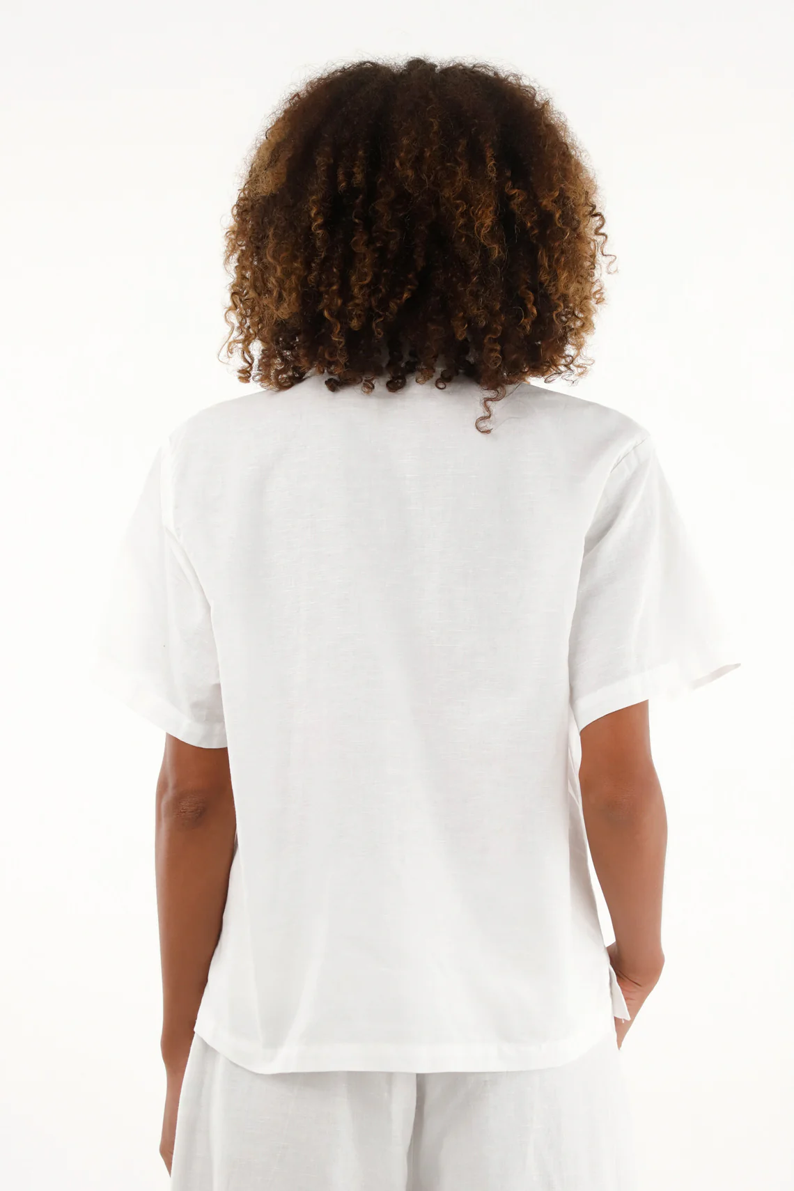 Women's short sleeve bowling shirt - Image 4