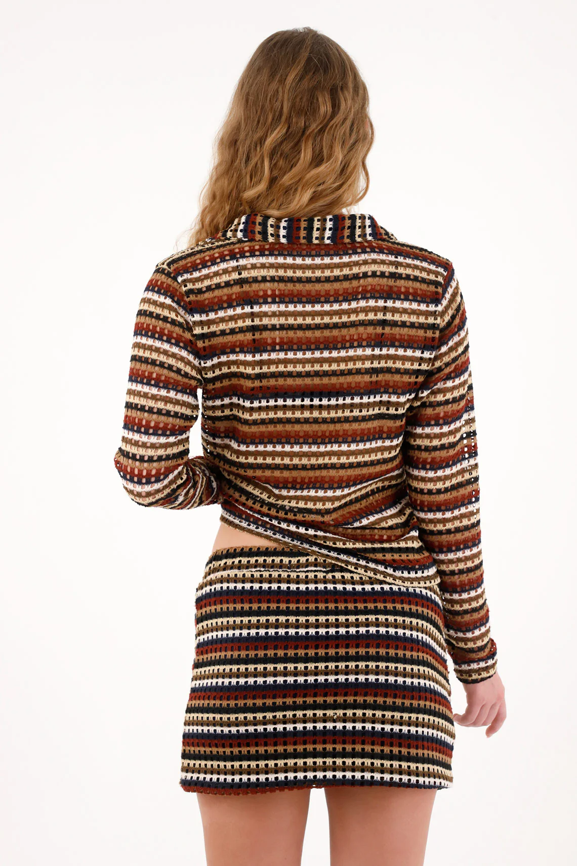 Women's Long Sleeve Woven Shirt - Image 5