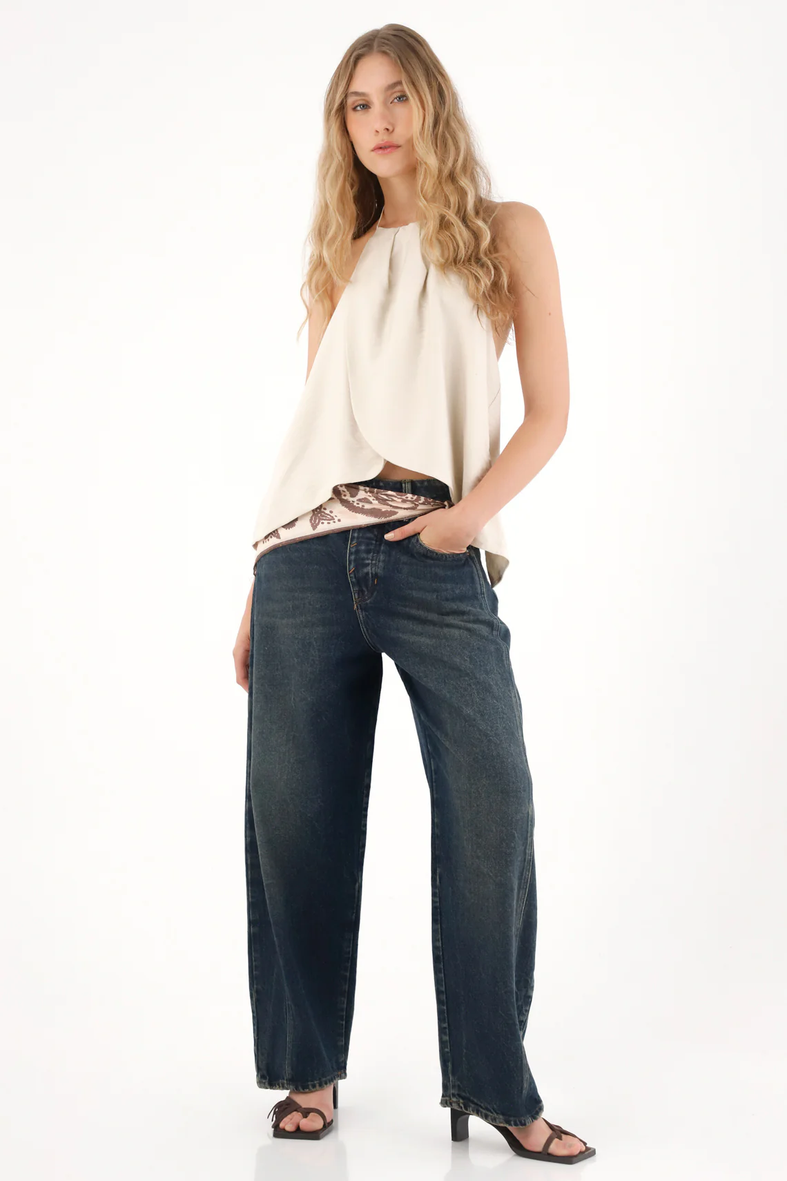 Women's Crudo Backless Halter Top