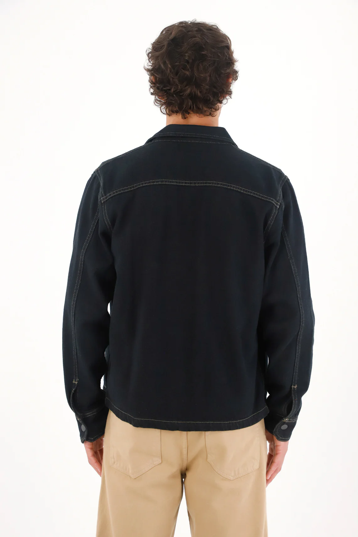 Blue Denim Jacket for Men - Image 5