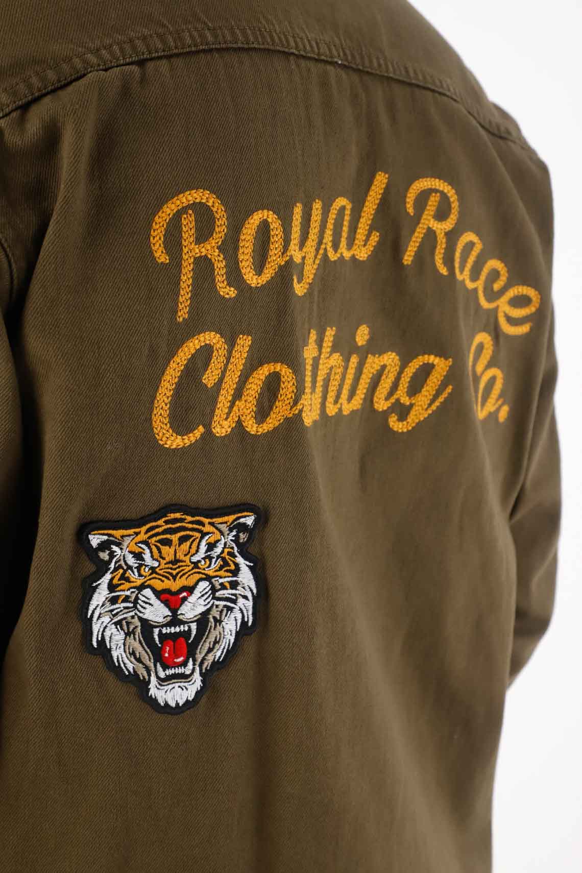 Jacket-style Shirt with Patch for Men - Image 6
