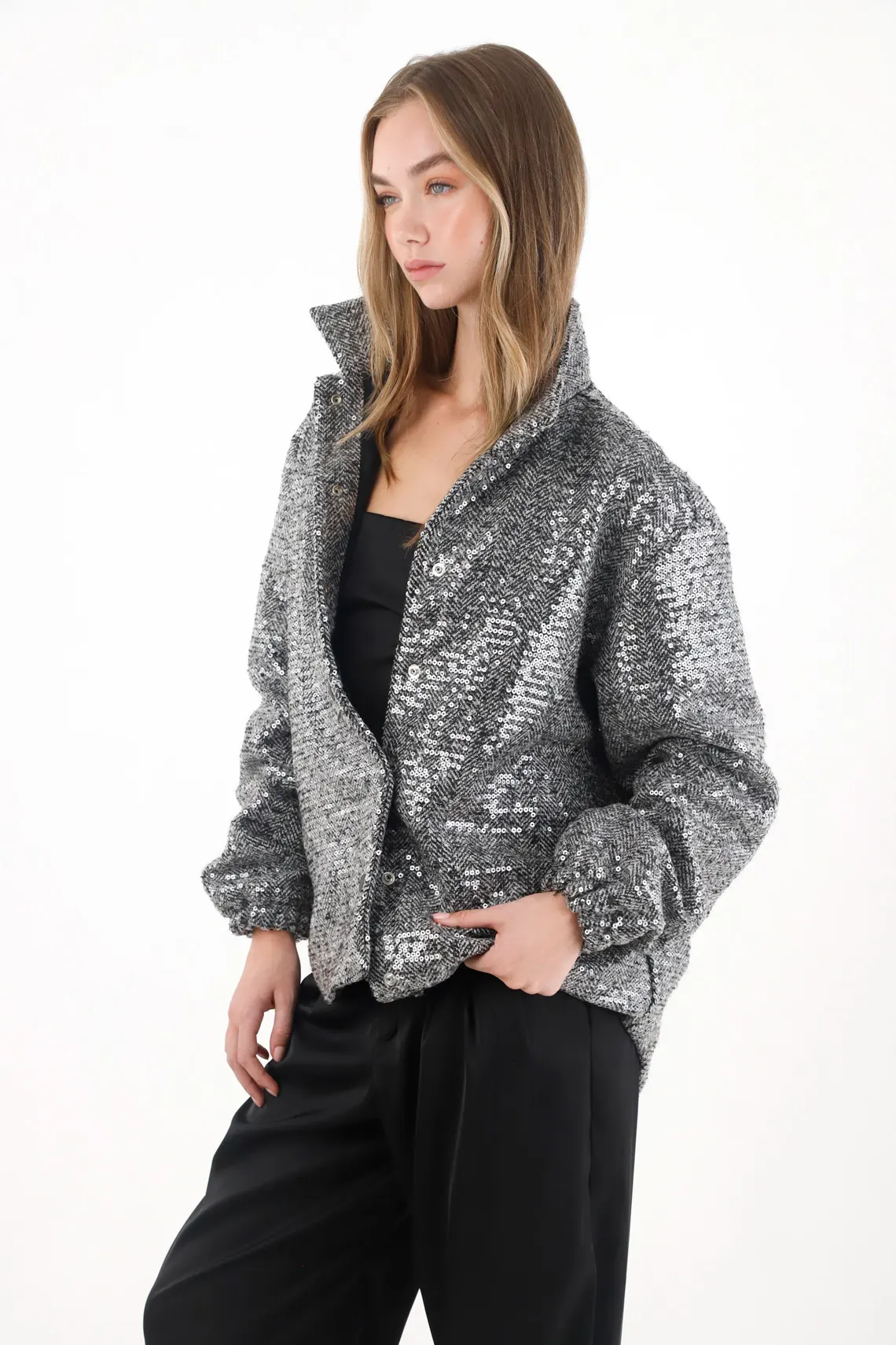 Sequined Jacket for Women