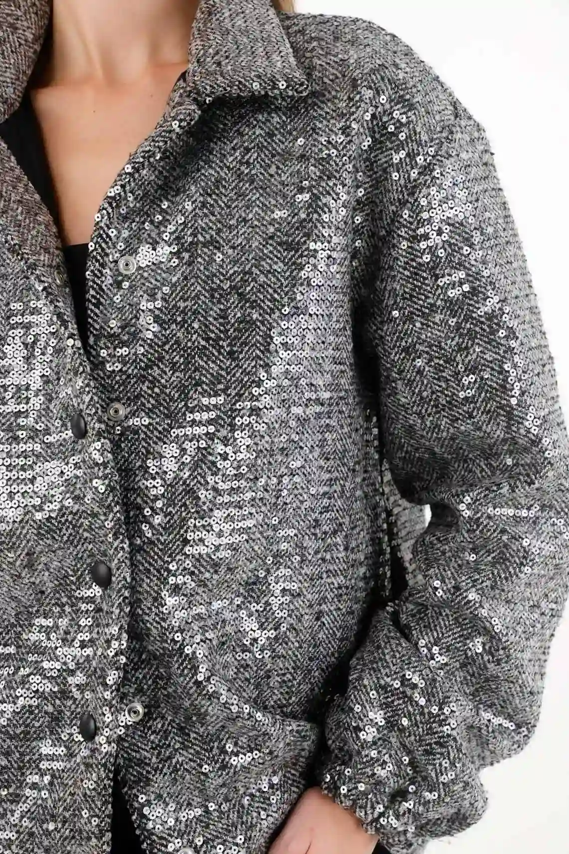 Sequined Jacket for Women - Image 4