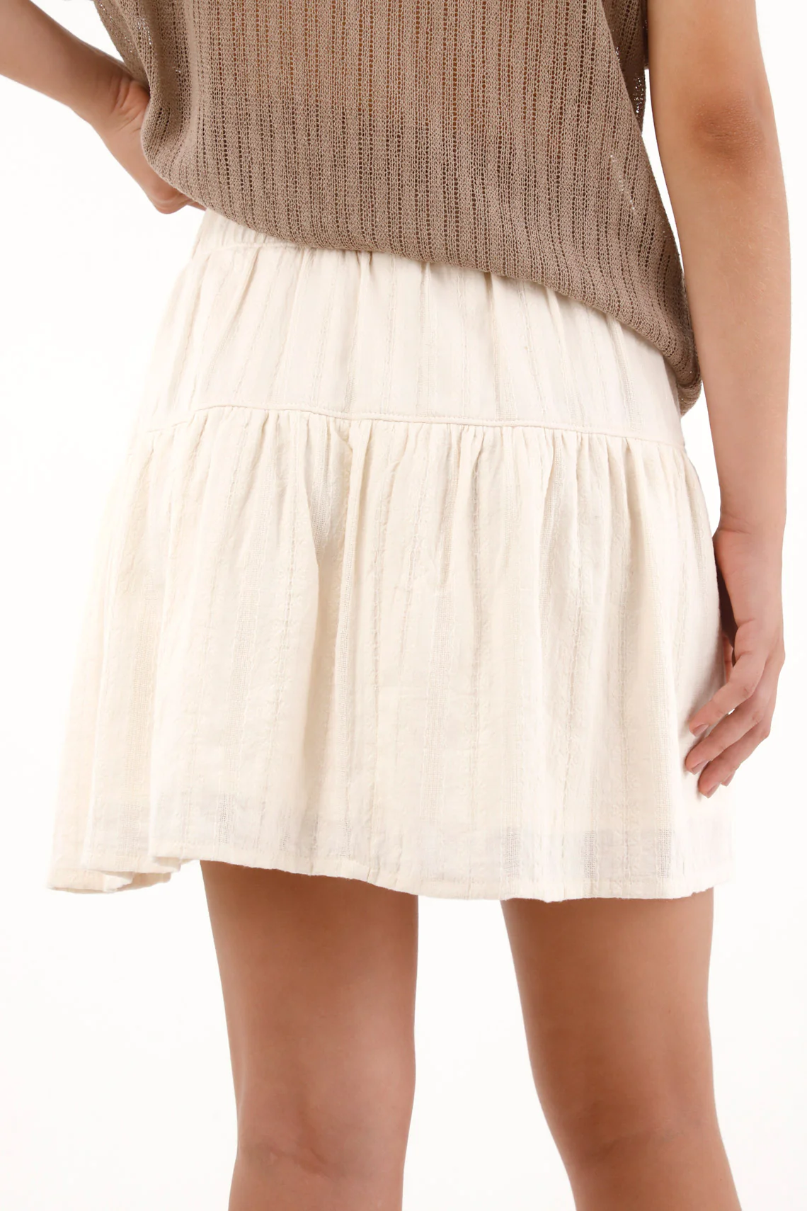 Women's Short Skirt with Cream Bolero - Image 4