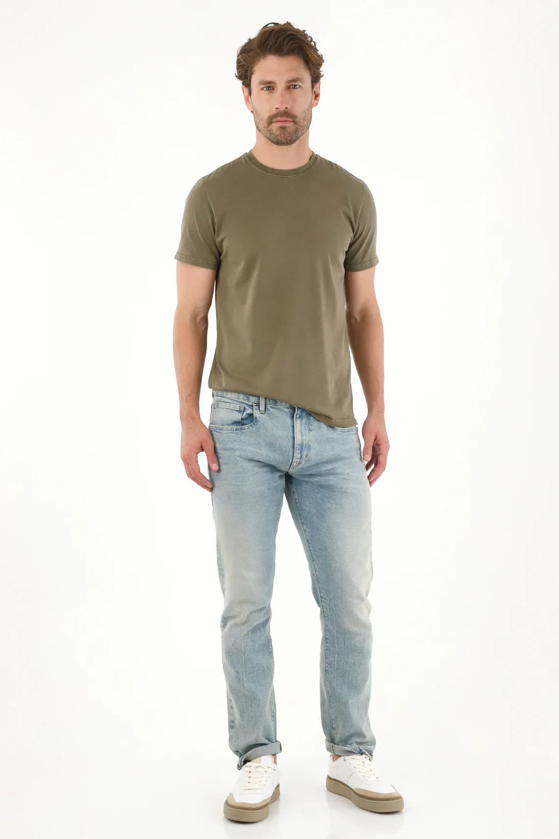 Heavyweight Straight-Leg Jeans for Men by TNS - Image 2