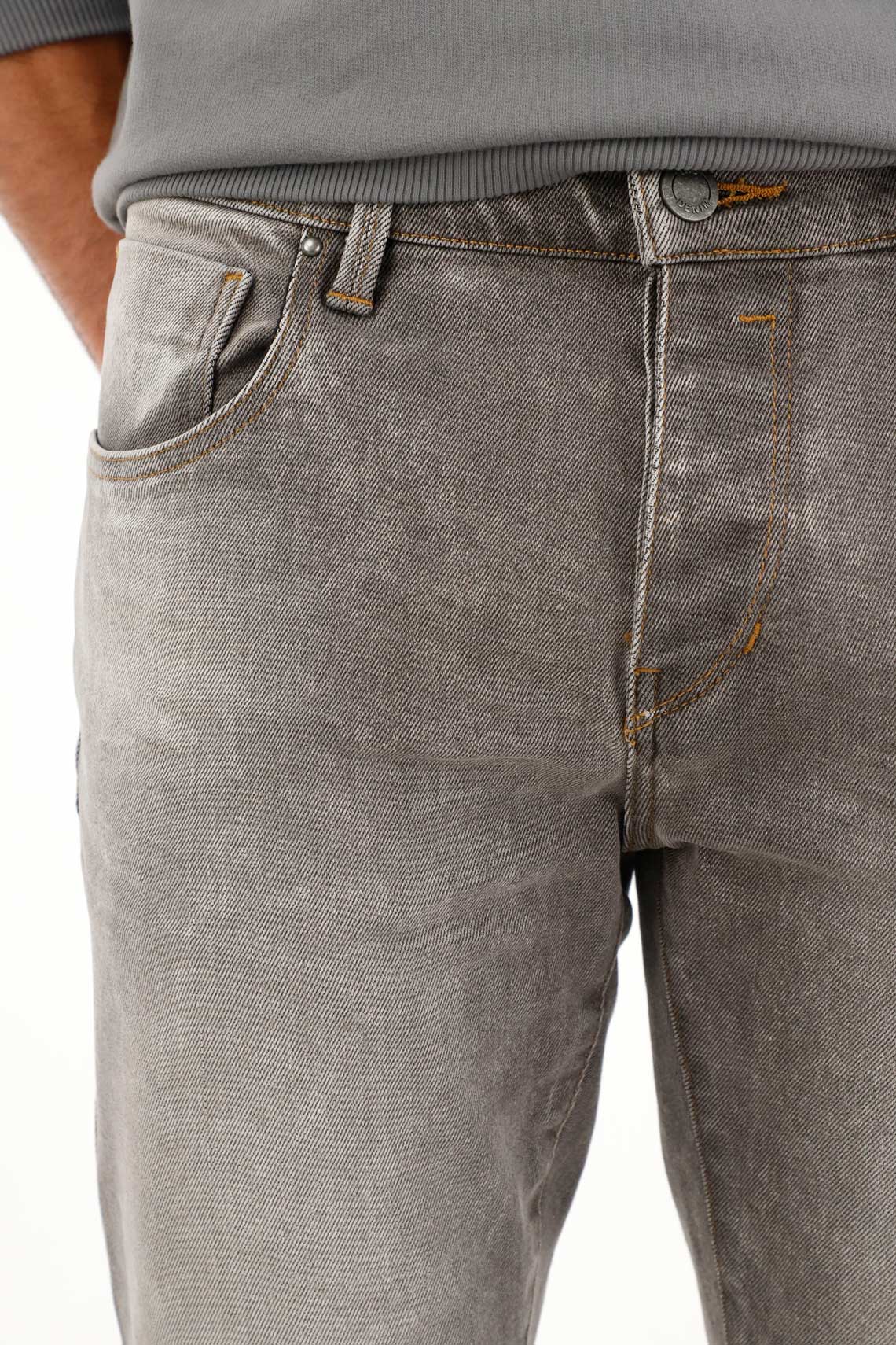 Men's Skinny Black Denim Jeans - Image 3