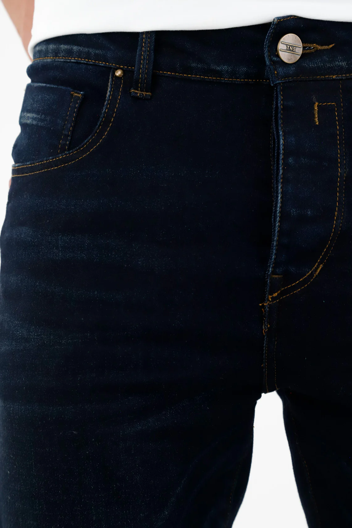 Men's Dark Super Skinny Jeans - Image 3