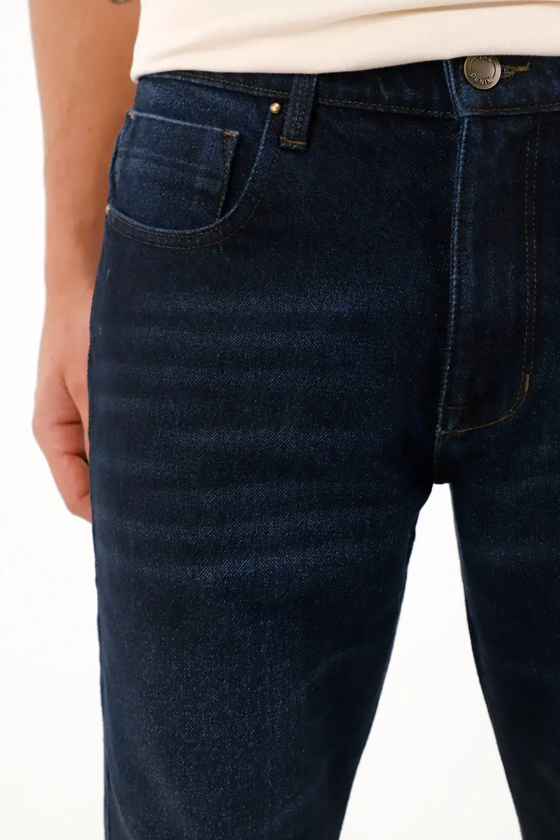 Straight Jeans in Blue for Men - Image 3