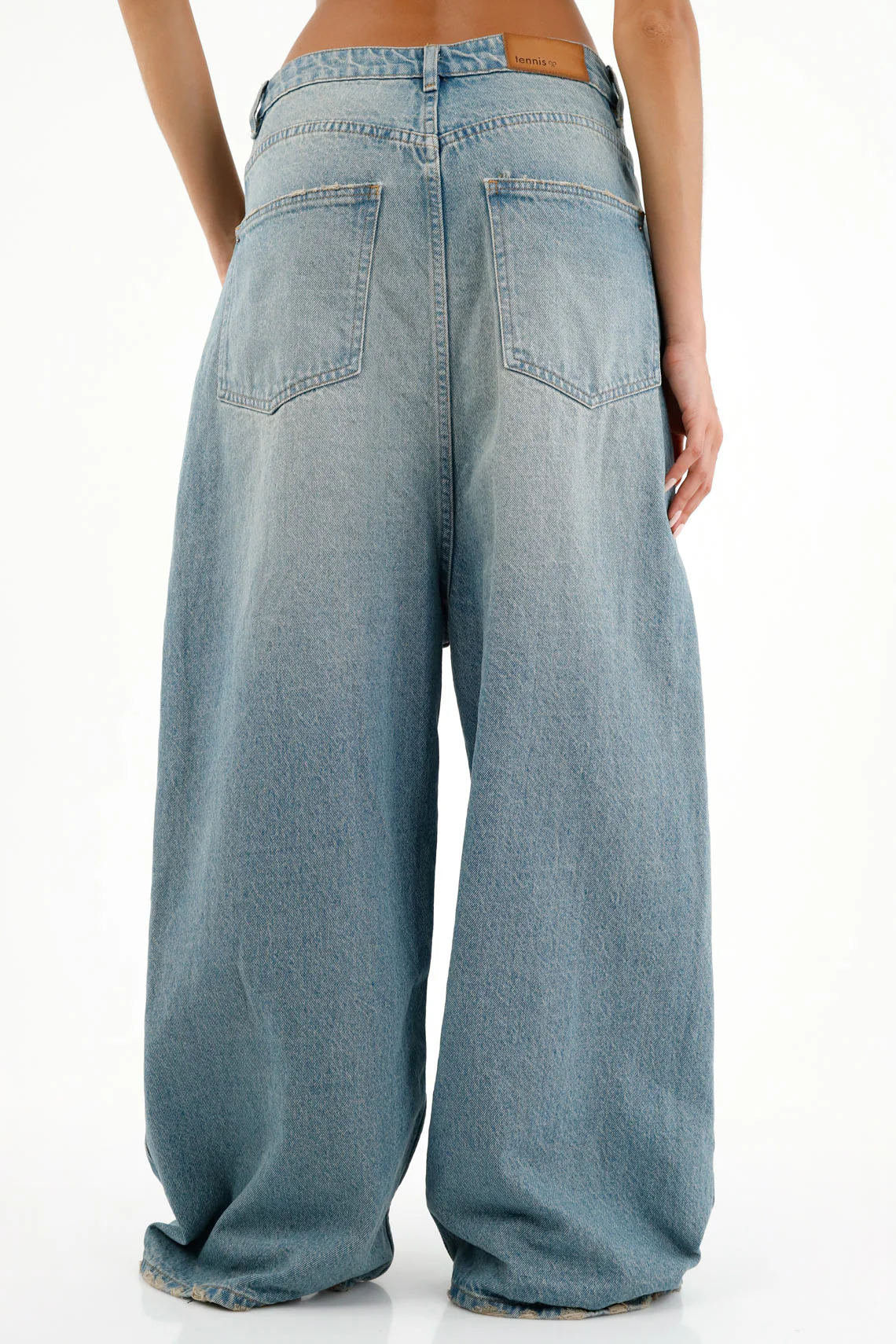 Women's Super High-Rise Blue Jeans - Image 4