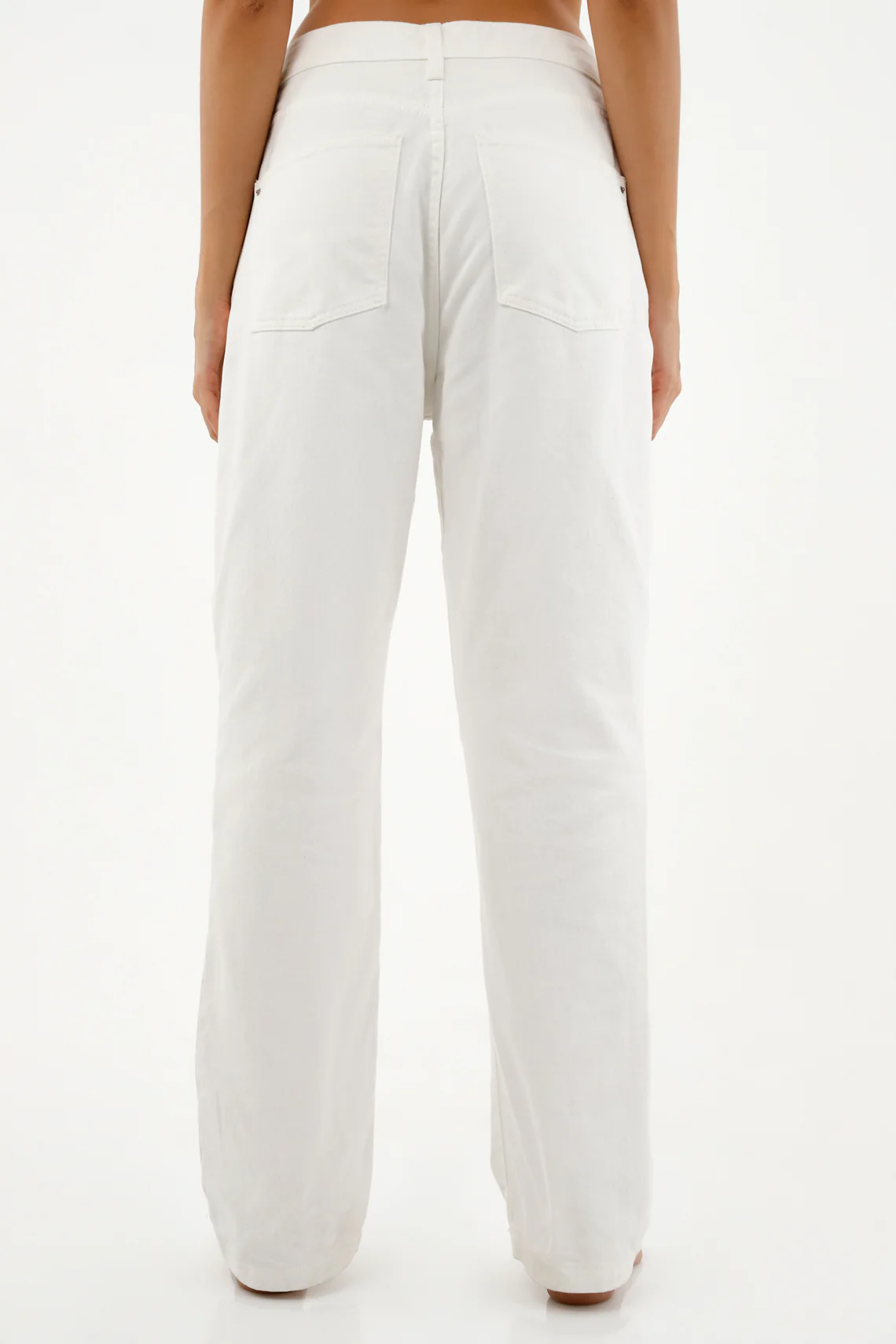 Women's Ecru Jeans - Image 4
