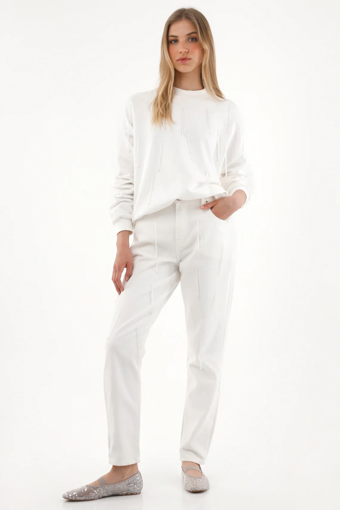 Women's High-Rise Mom Jeans in Raw Denim