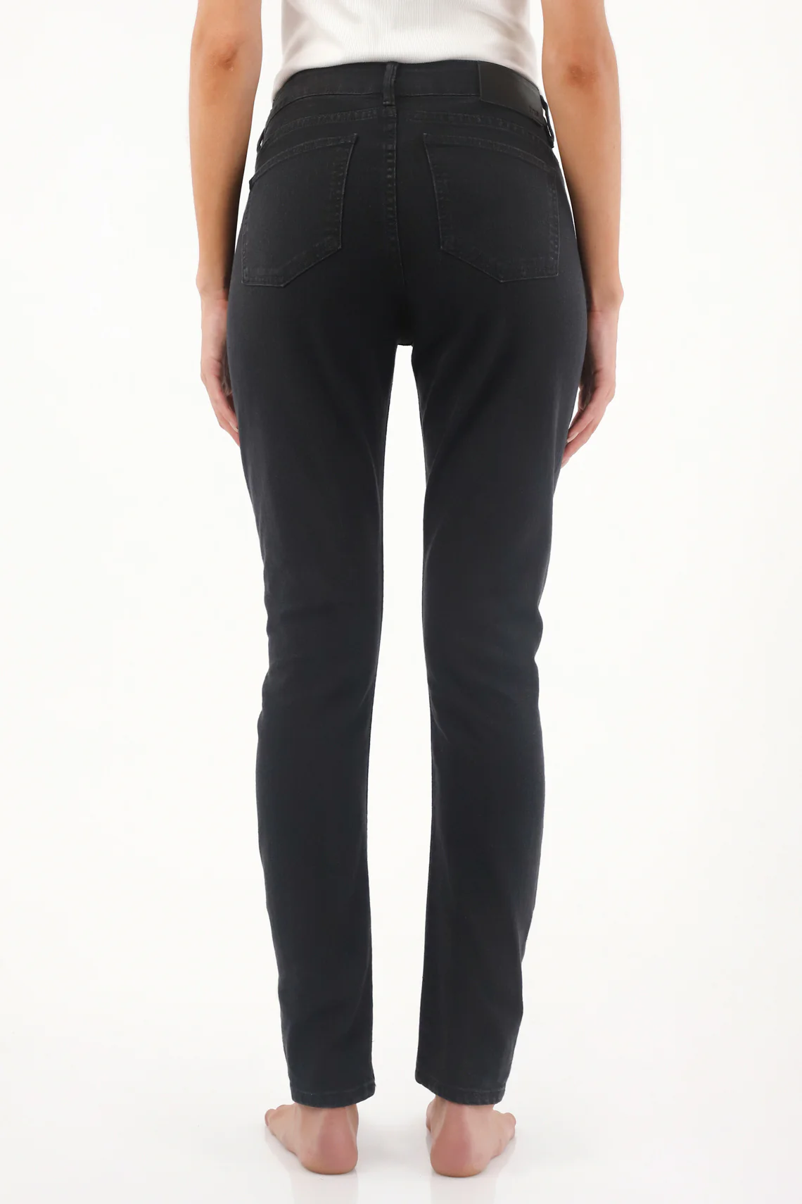 Women's Super Slim Black Jeans - Image 2