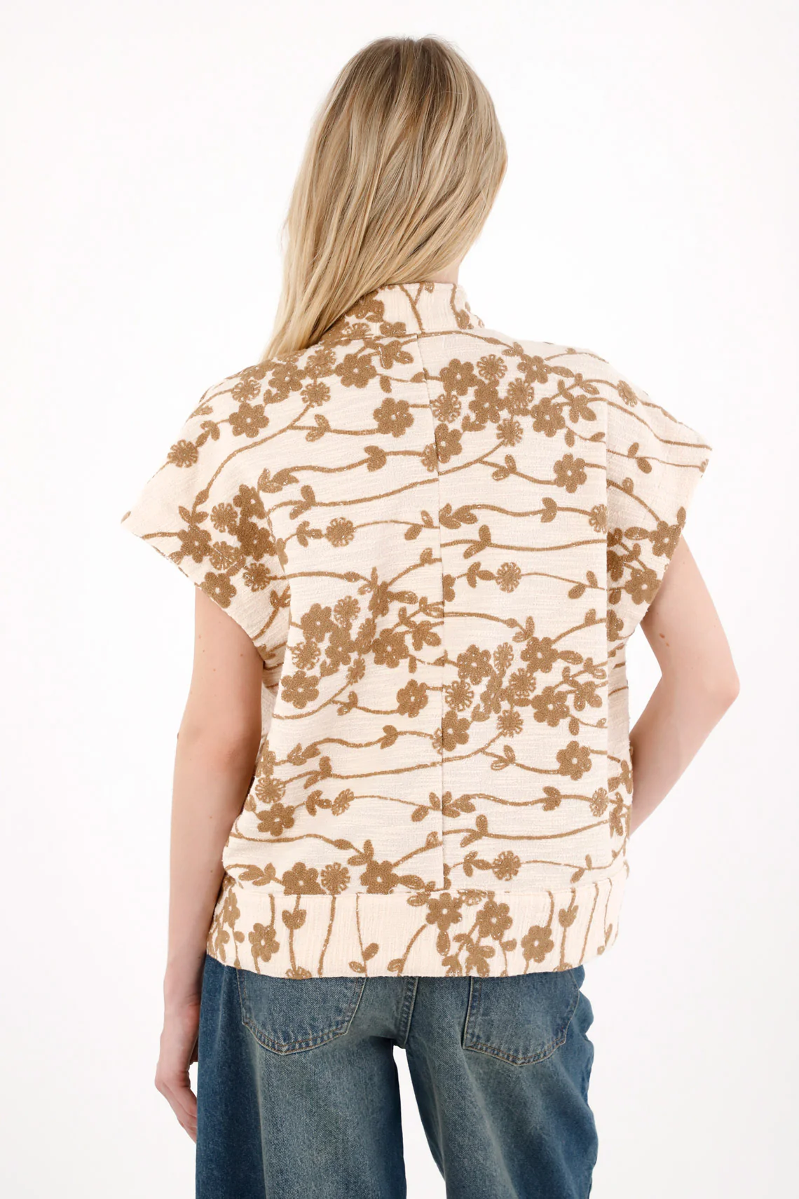 Oversized High Neck Vest for Women - Image 5
