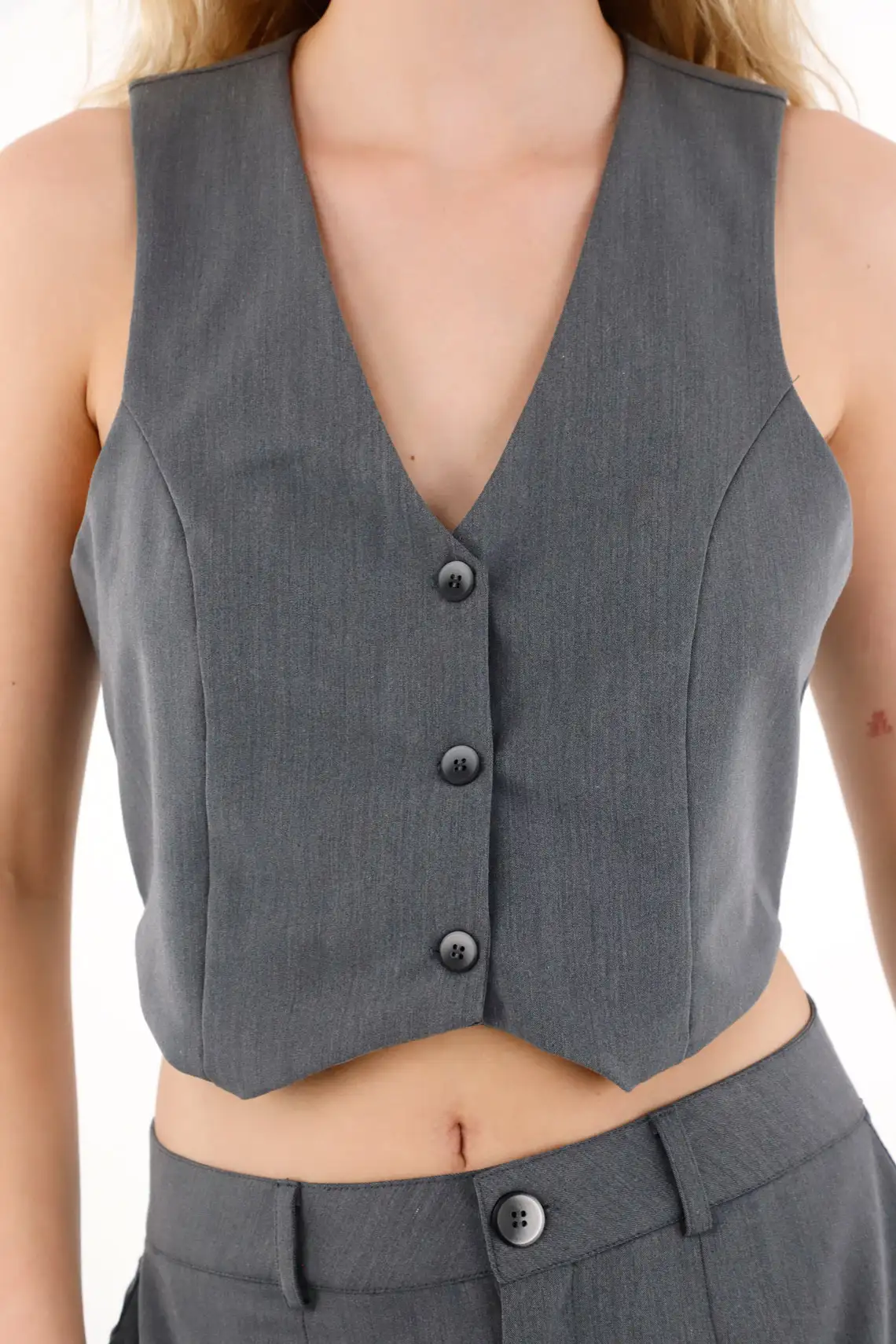 Crop Vest for Women - Image 3
