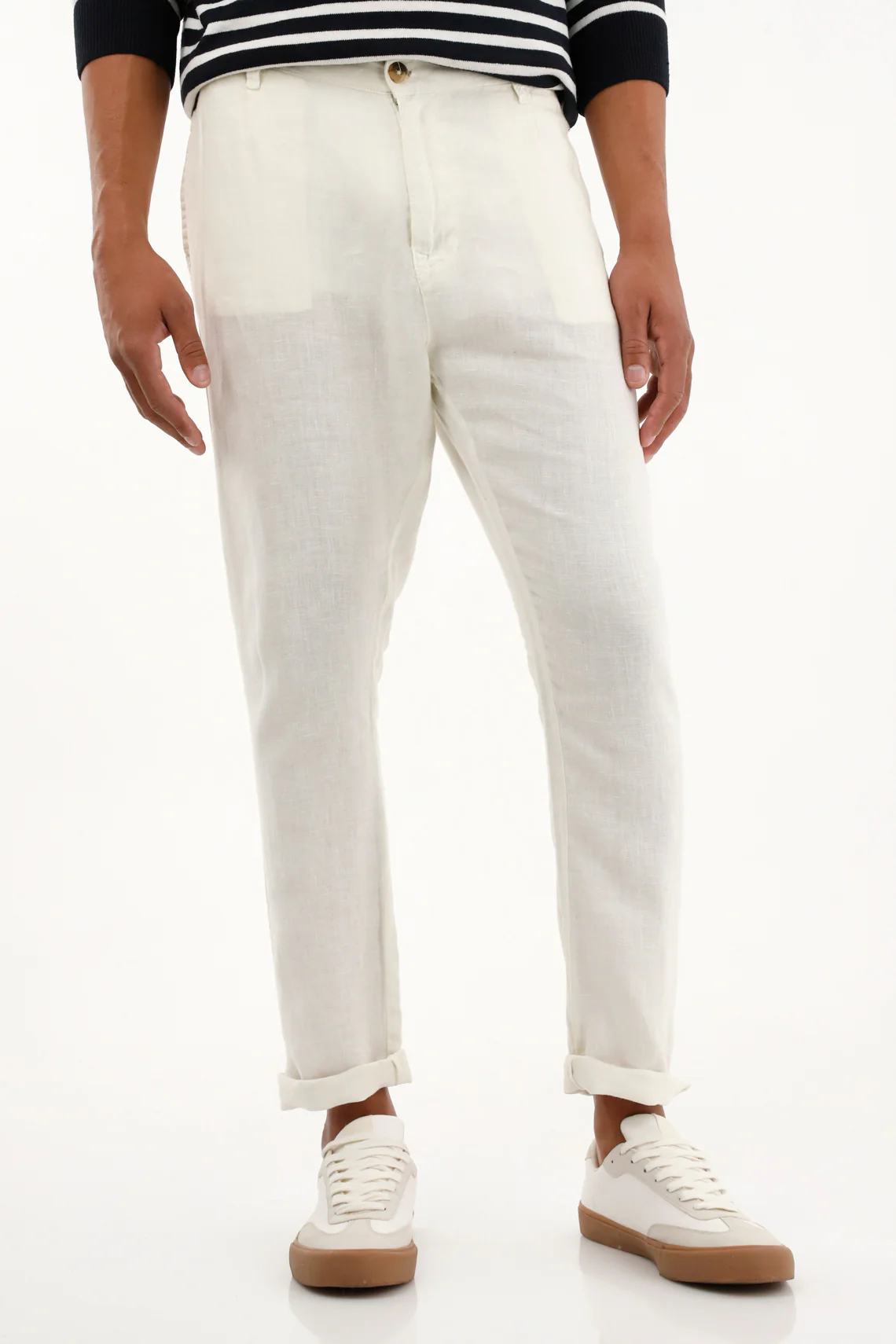 Men's 100% Linen Chino Pants