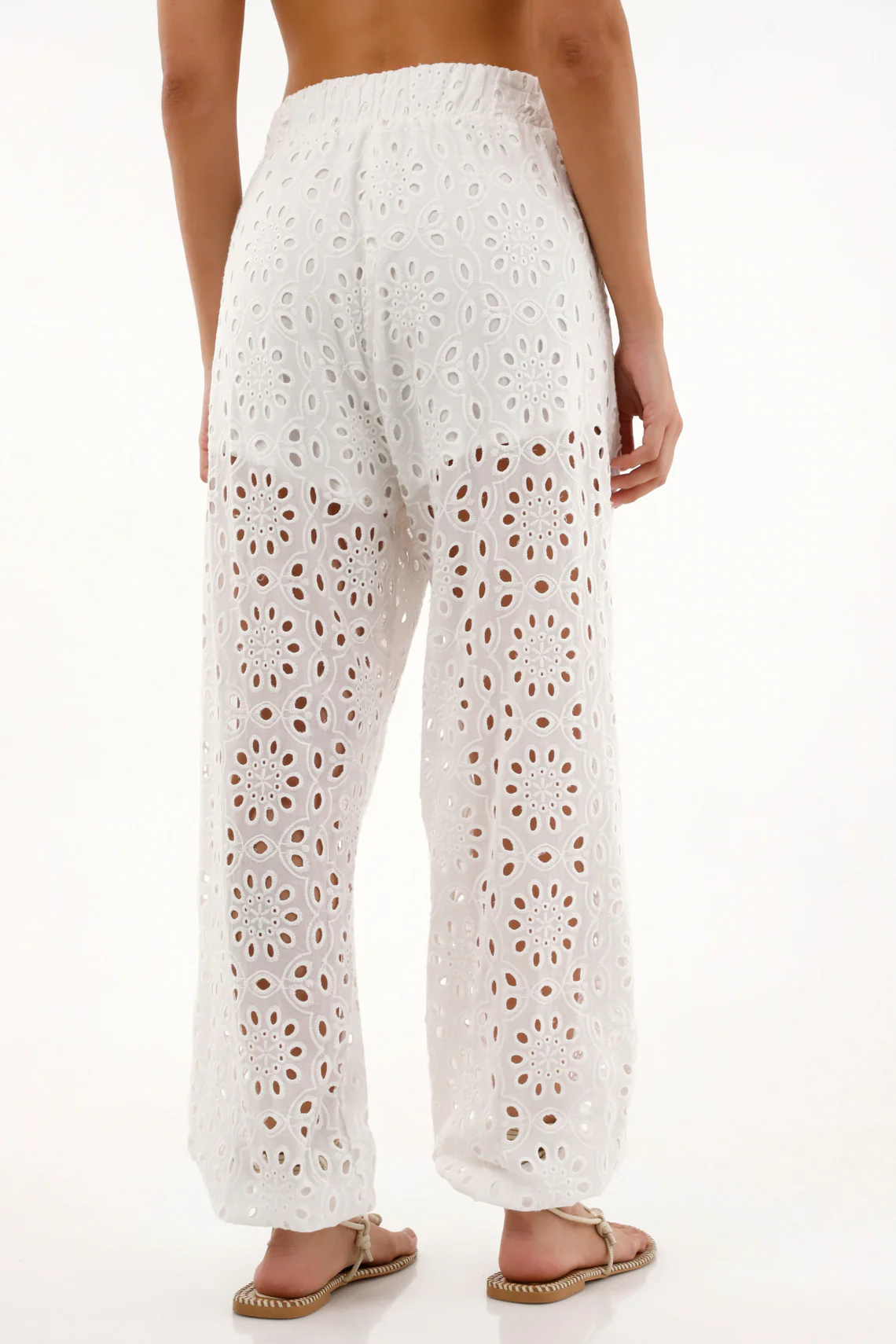 Women's high-waisted ojalillo pants - Image 4