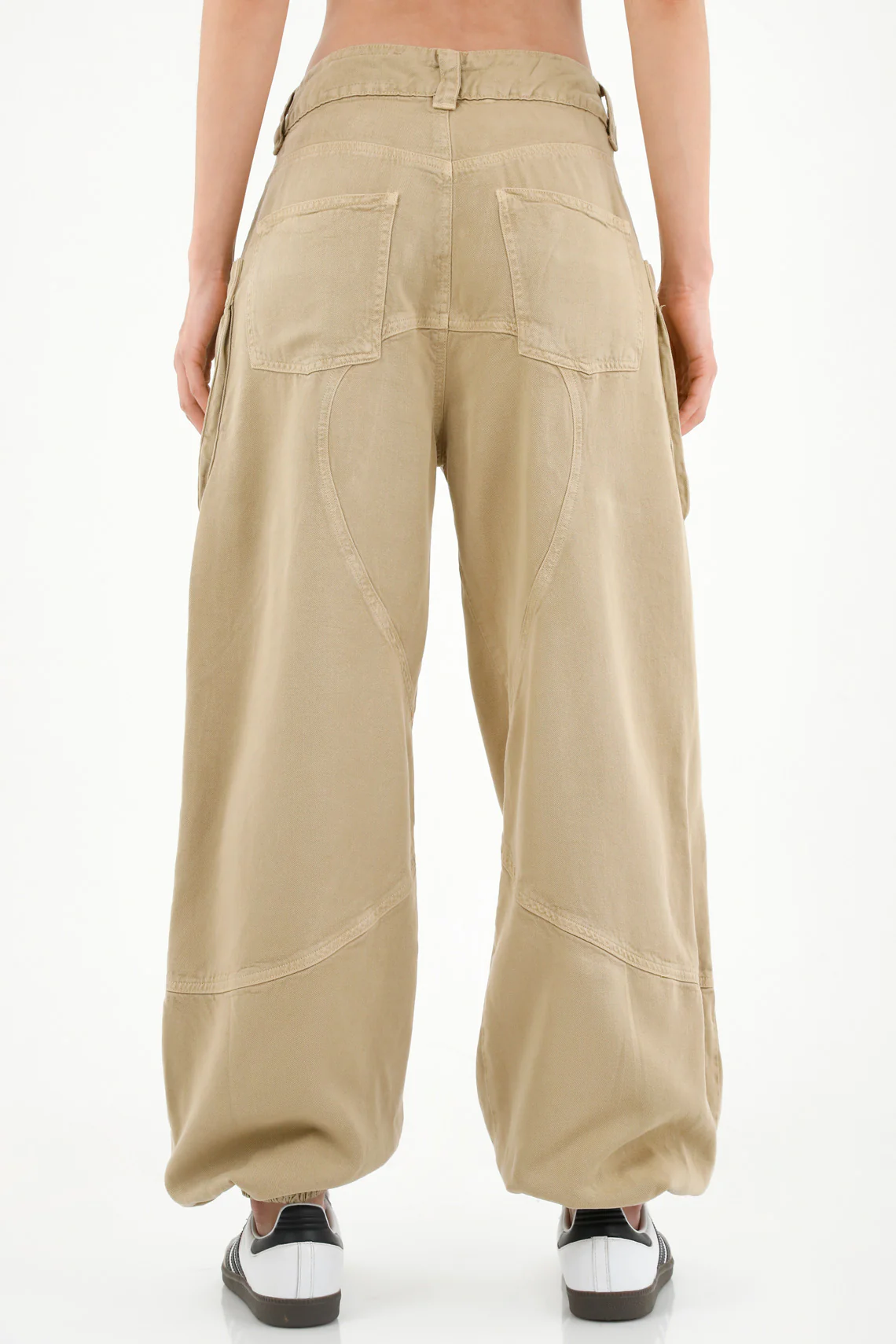 Women's Brown Jogger Pants - Image 4