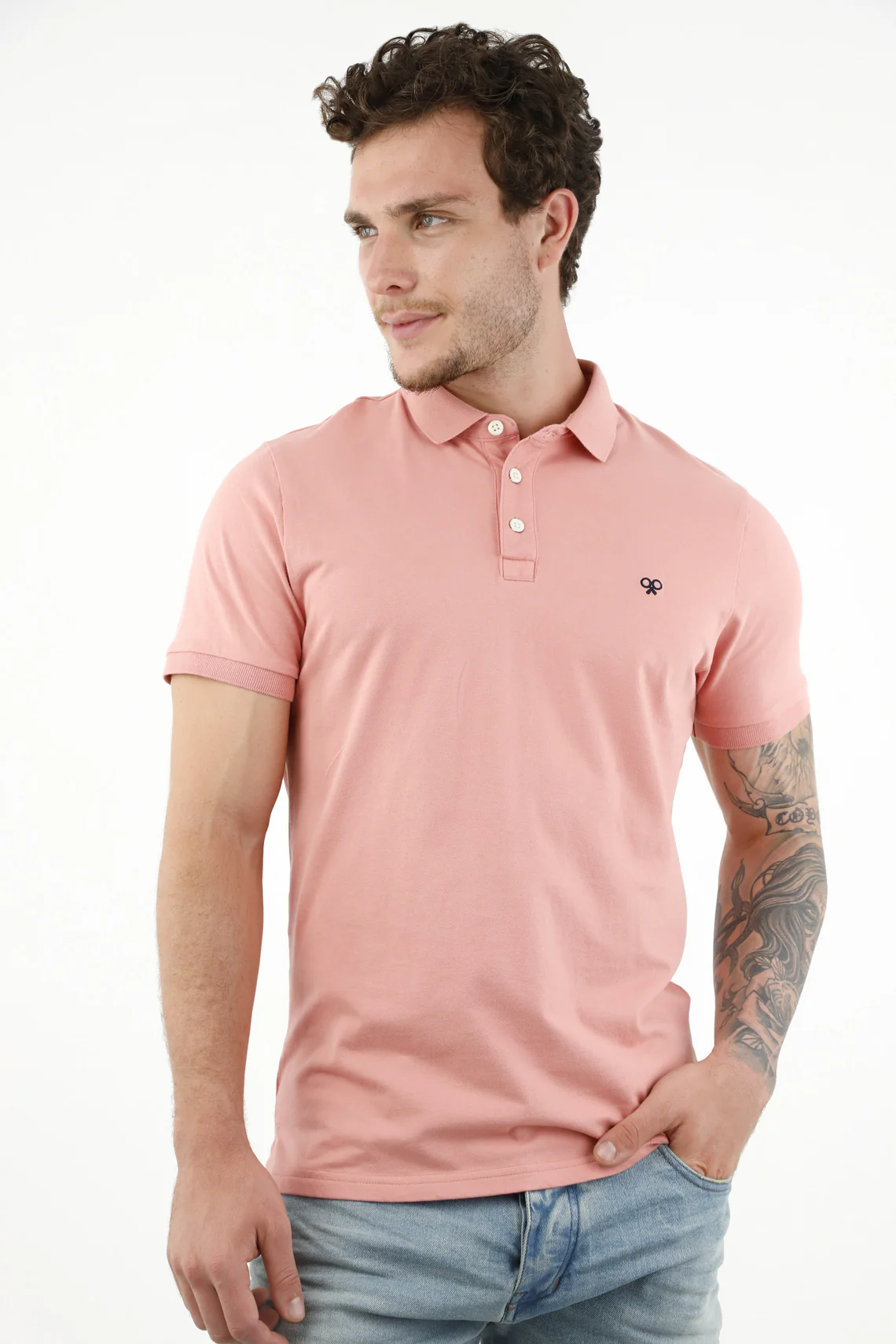 Men's Full-Length Polo Shirt - Image 2