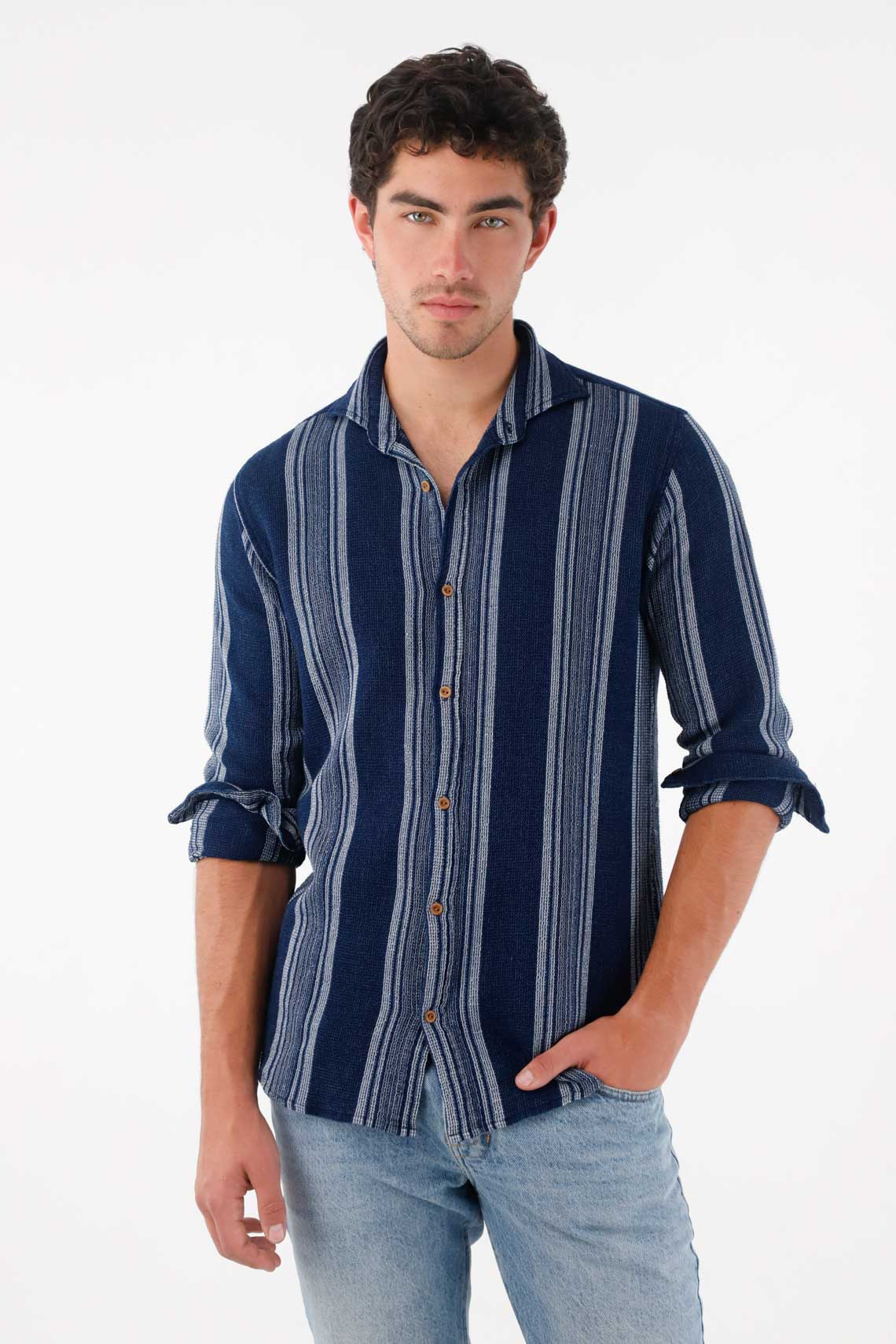 Long Sleeve Shirt with Racket for Men