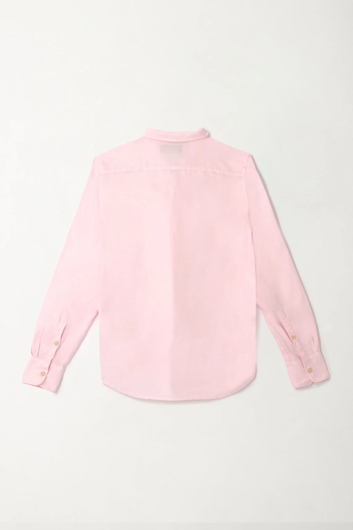 Classic collar long sleeve pink shirt for men - Image 4