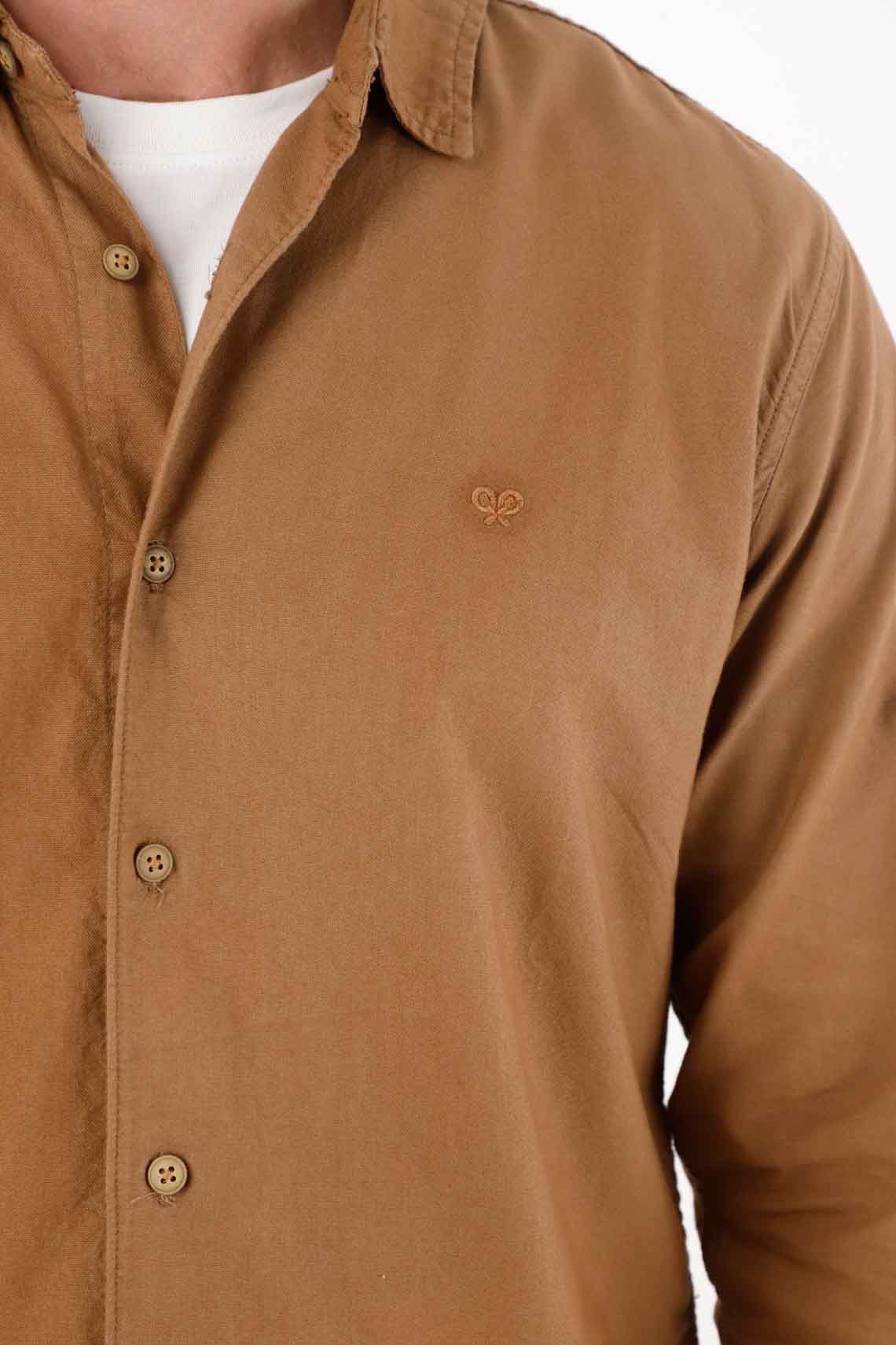 Classic Long Sleeve Shirt Off-White for Men - Image 2