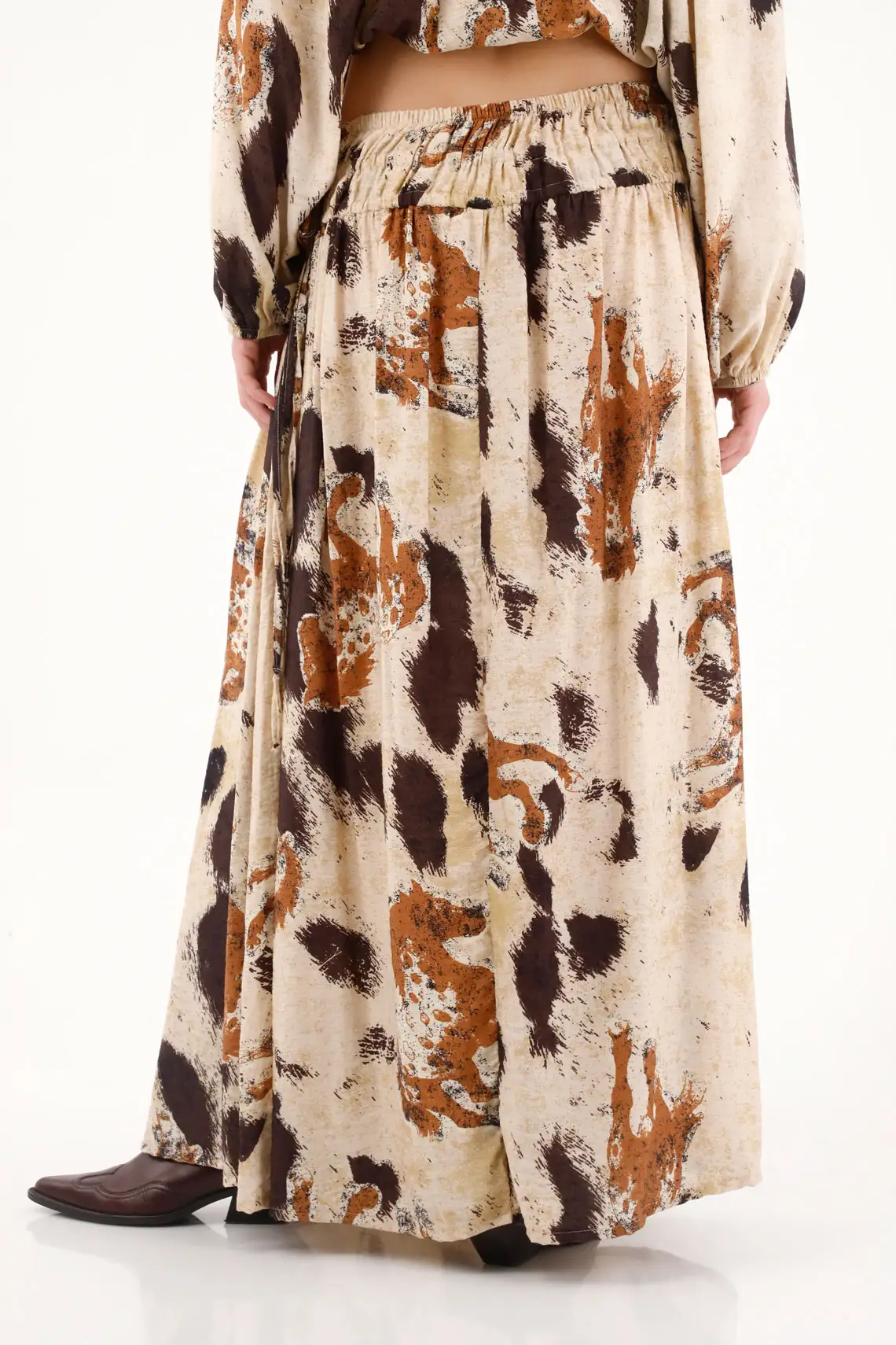Long Printed Skirt for Women - Image 4