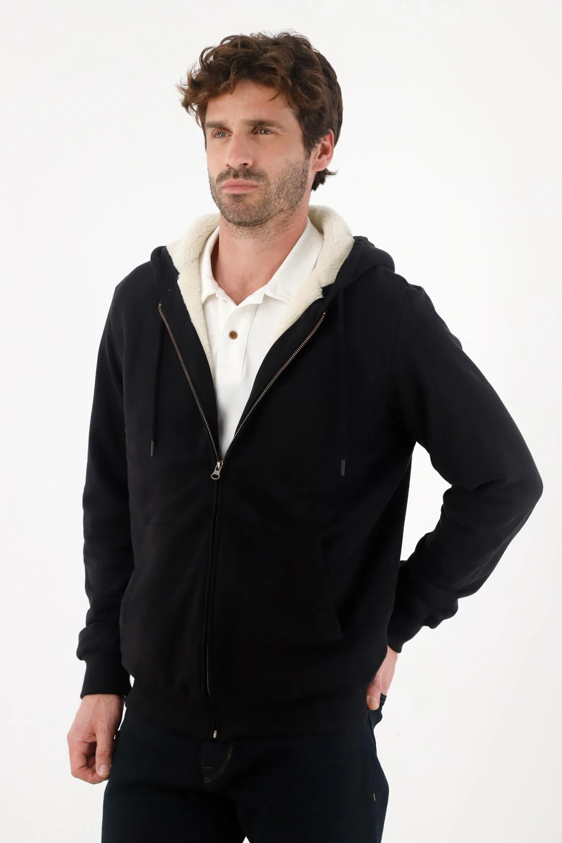 Classic Black Sweatshirt for Men