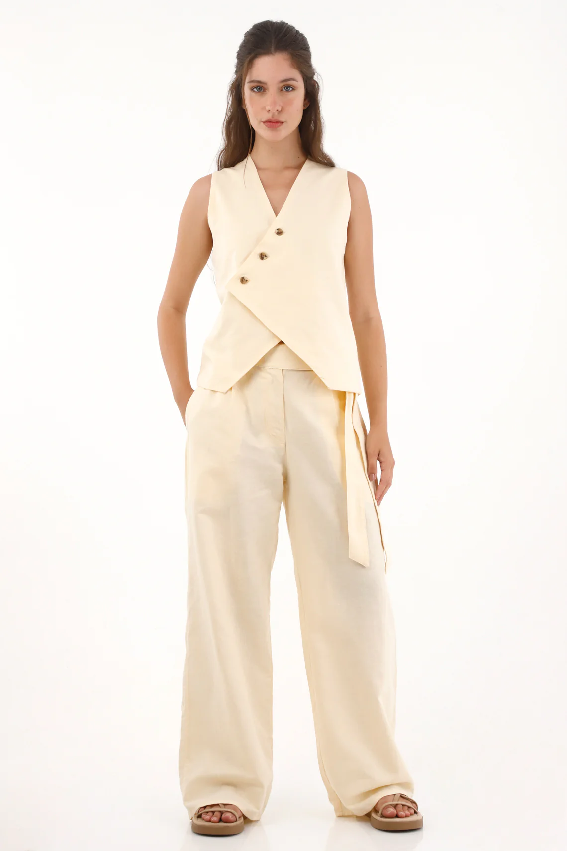 chaleco para mujer topmark, chaleco entero - Image 2