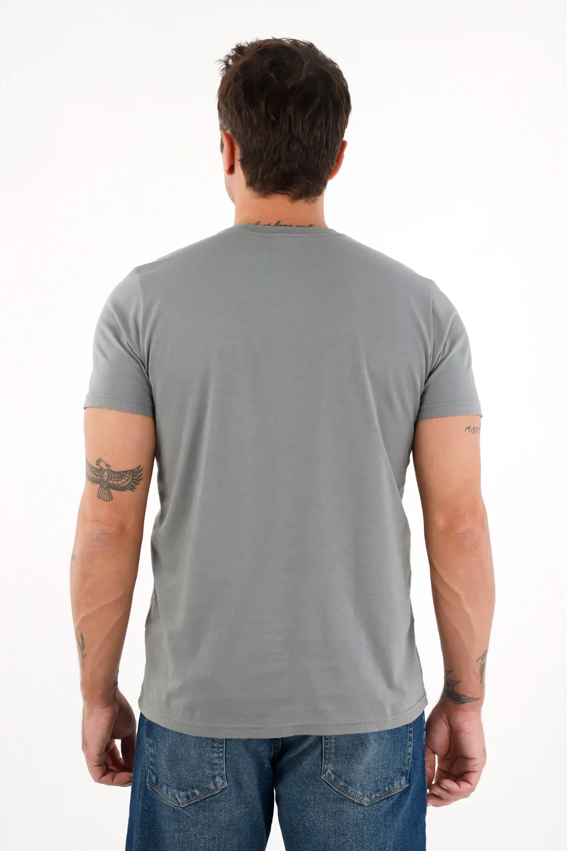 Basic Short Sleeve T-Shirt for Men - Image 4