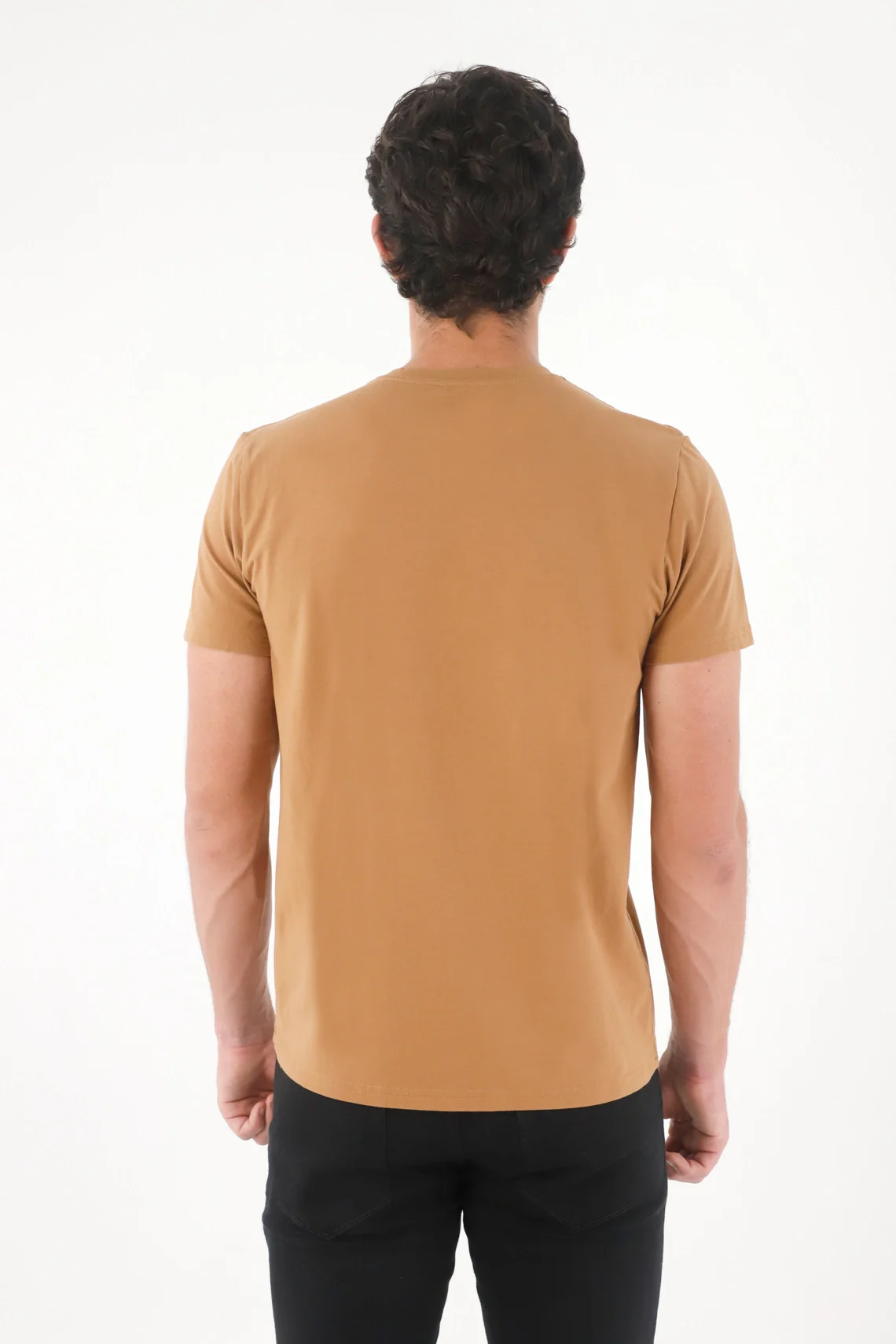 Shirt with Mini Brown Racket for Men - Image 4