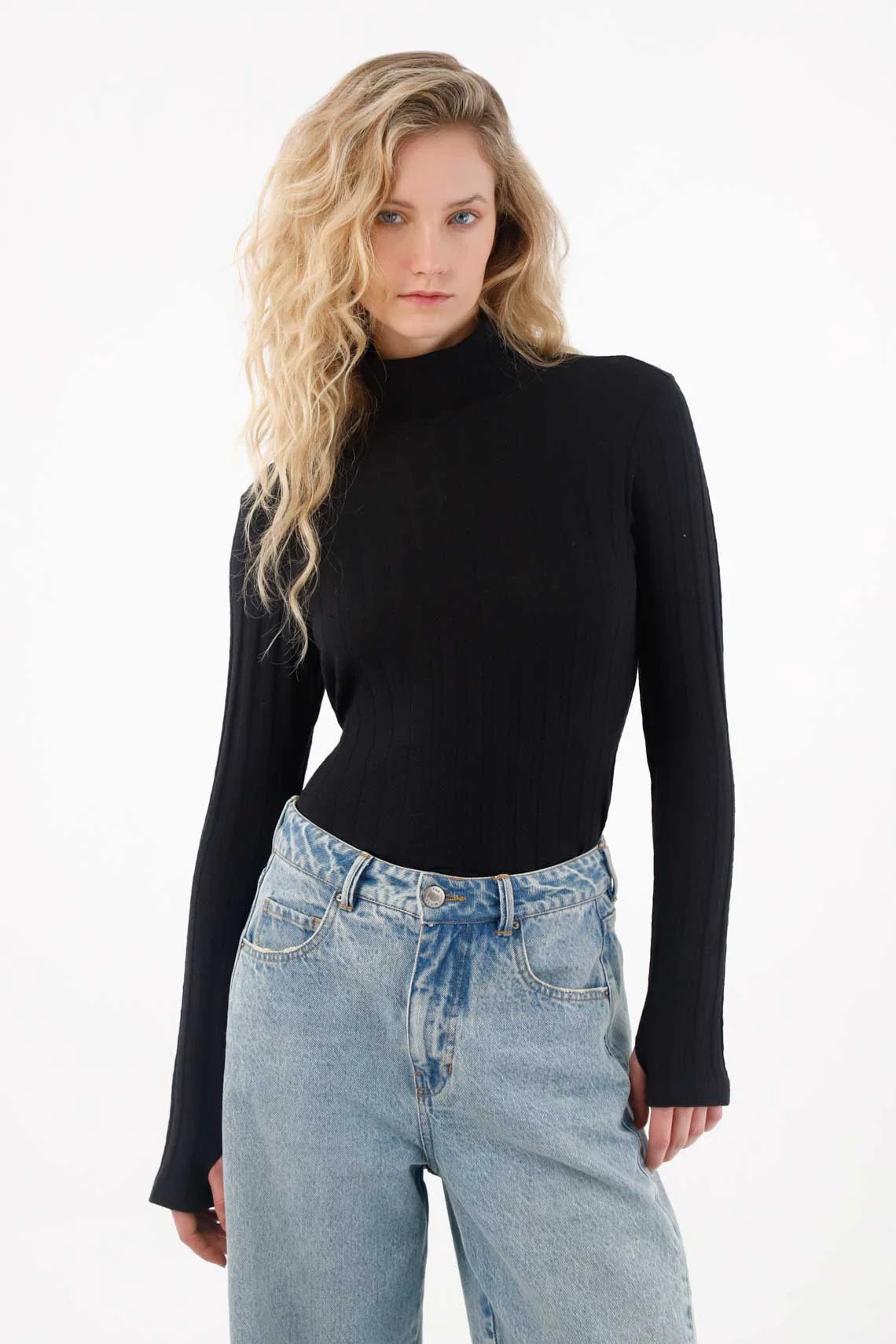 Turtleneck T-Shirt for Women