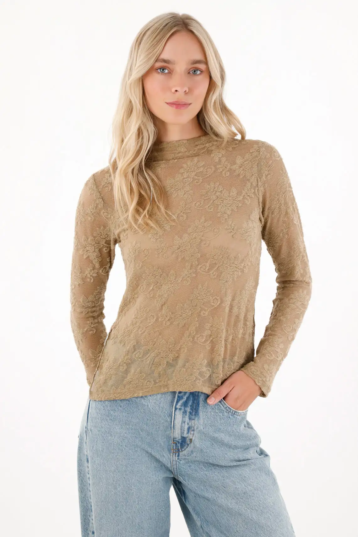Animal Print Velvet T-Shirt for Women - Image 3