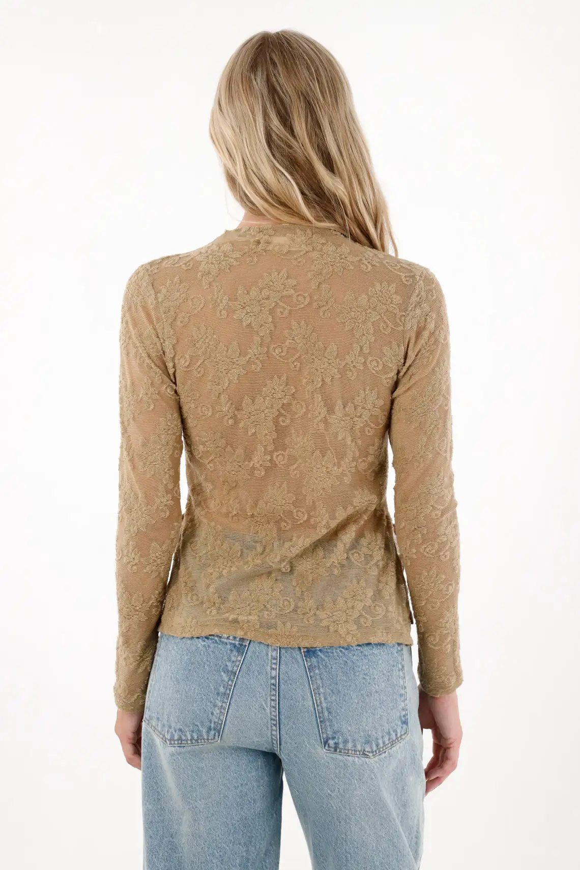 Animal Print Velvet T-Shirt for Women - Image 4