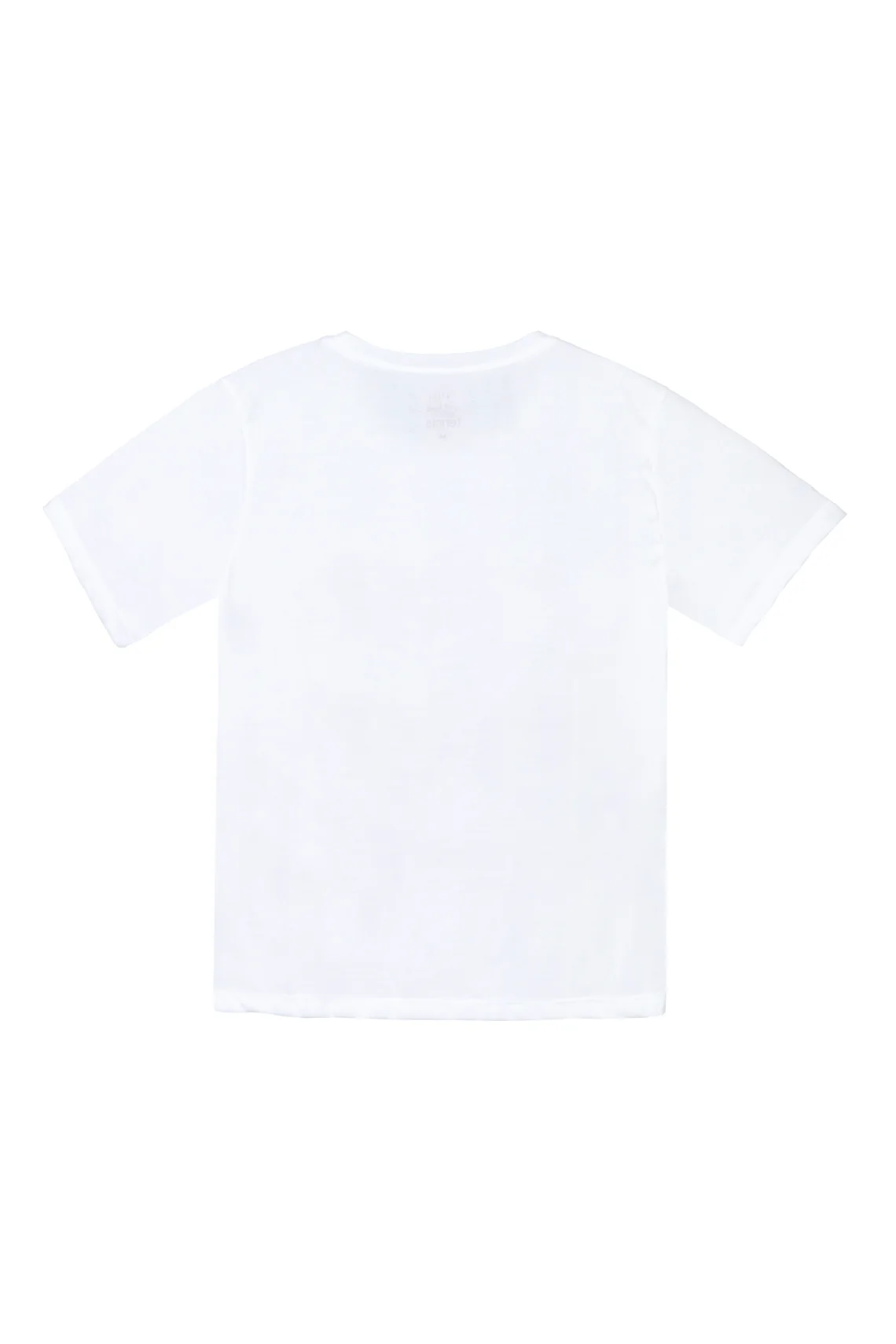 Men's White Graphic T-Shirt - Image 2
