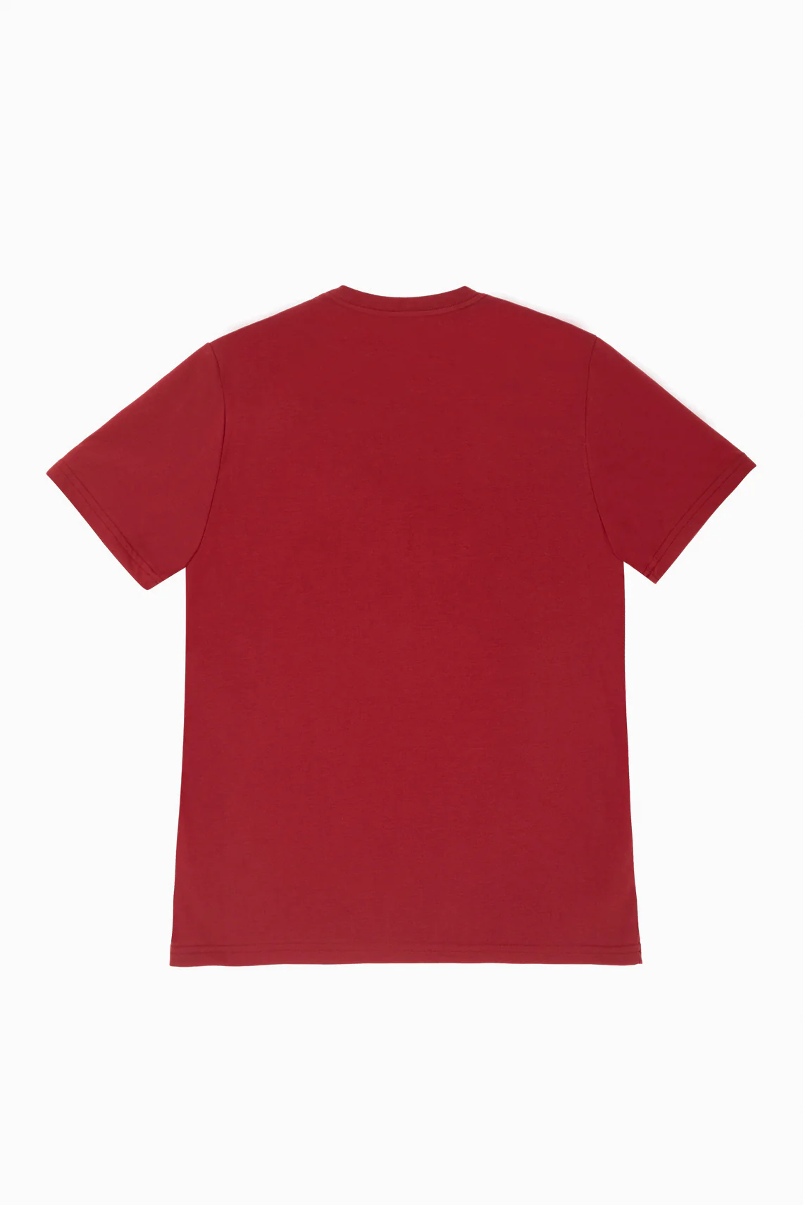 Men's Red Crew Neck T-Shirt - Image 2