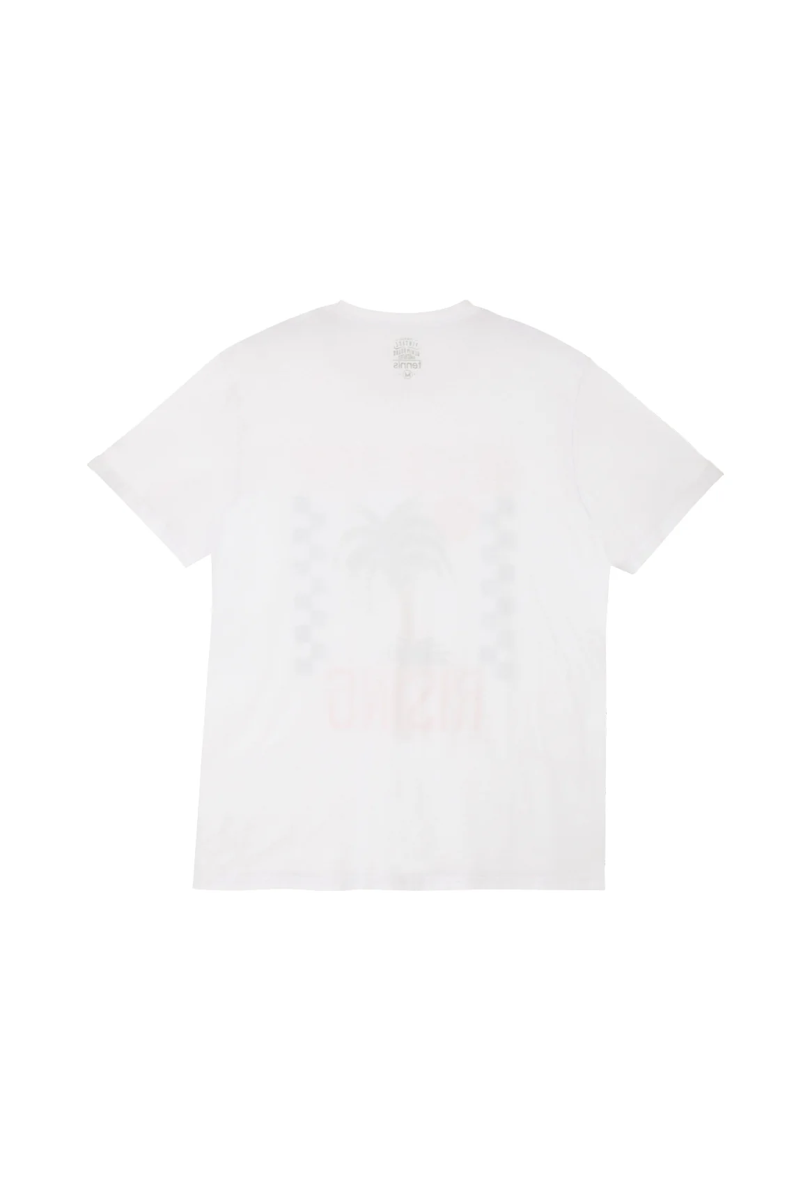 Men's White Cotton T-Shirt - Image 2