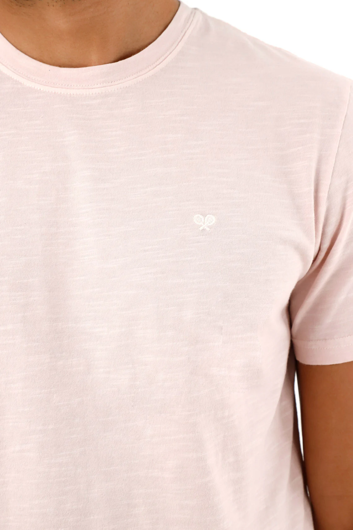 Men's Pink Short Sleeve T-Shirt - Image 2