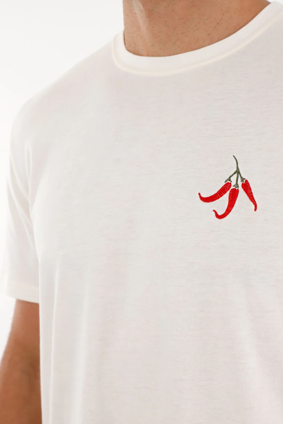Men's Off-White Back Print T-Shirt - Image 3
